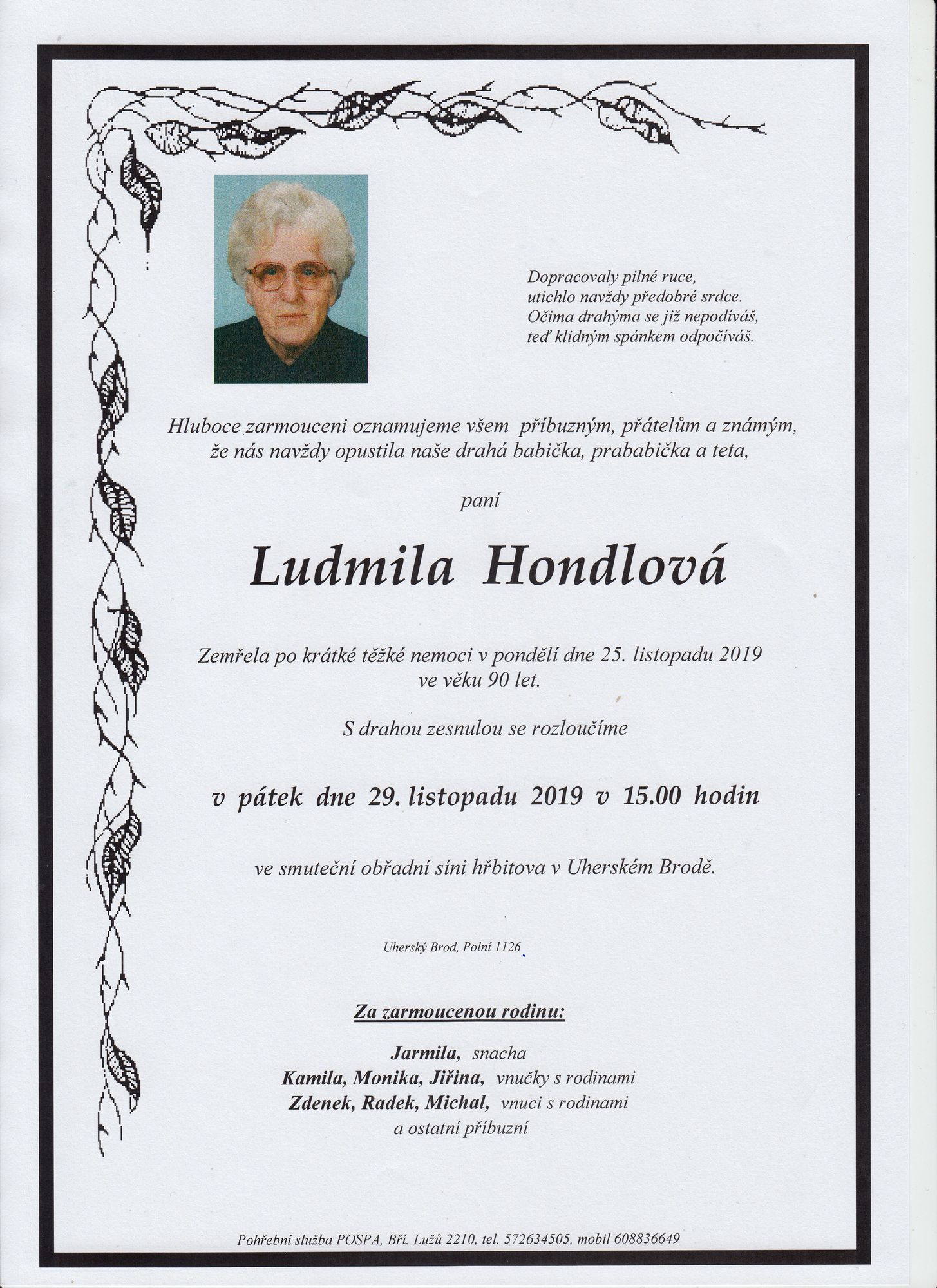 Ludmila Hondlová