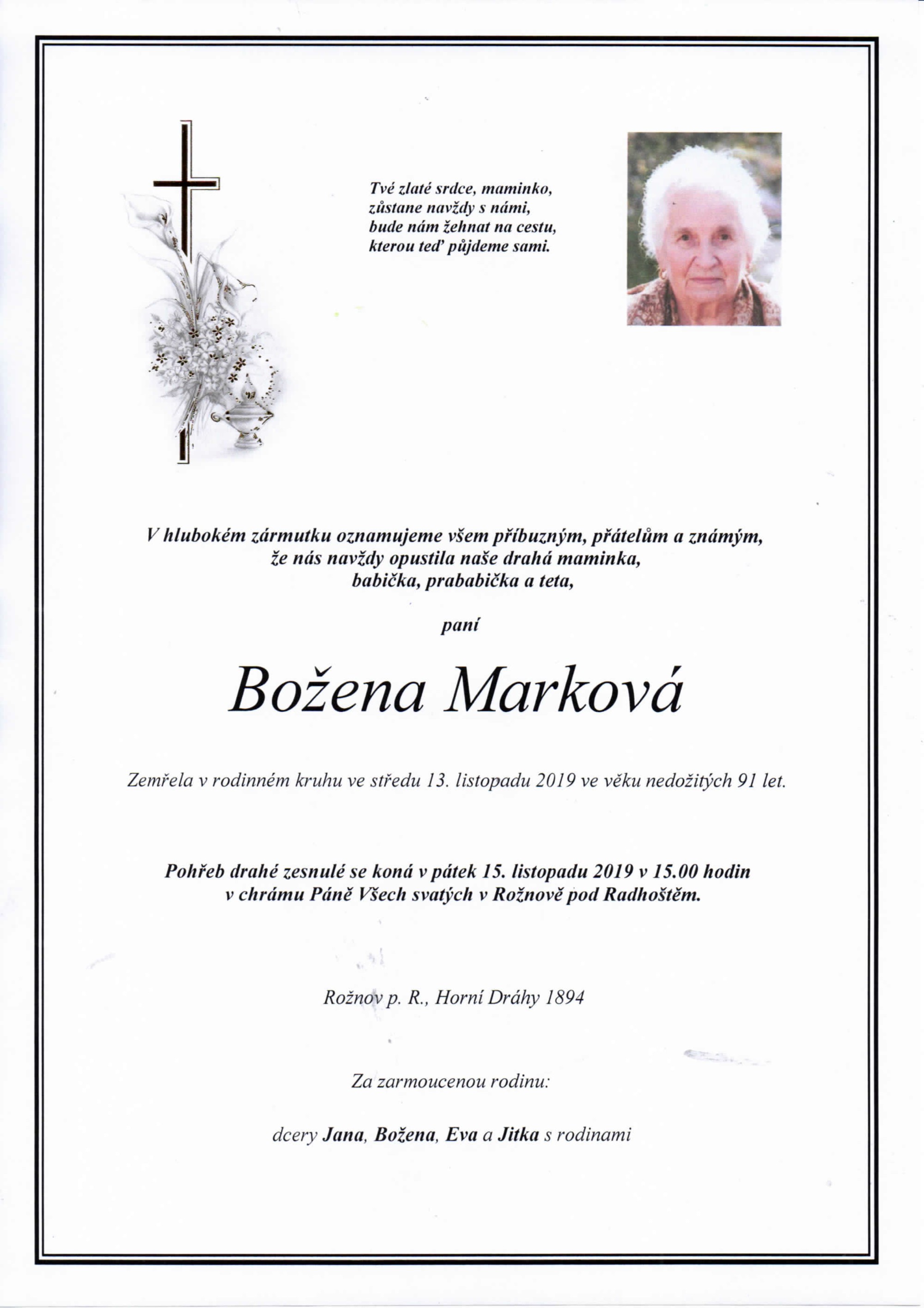 Božena Marková