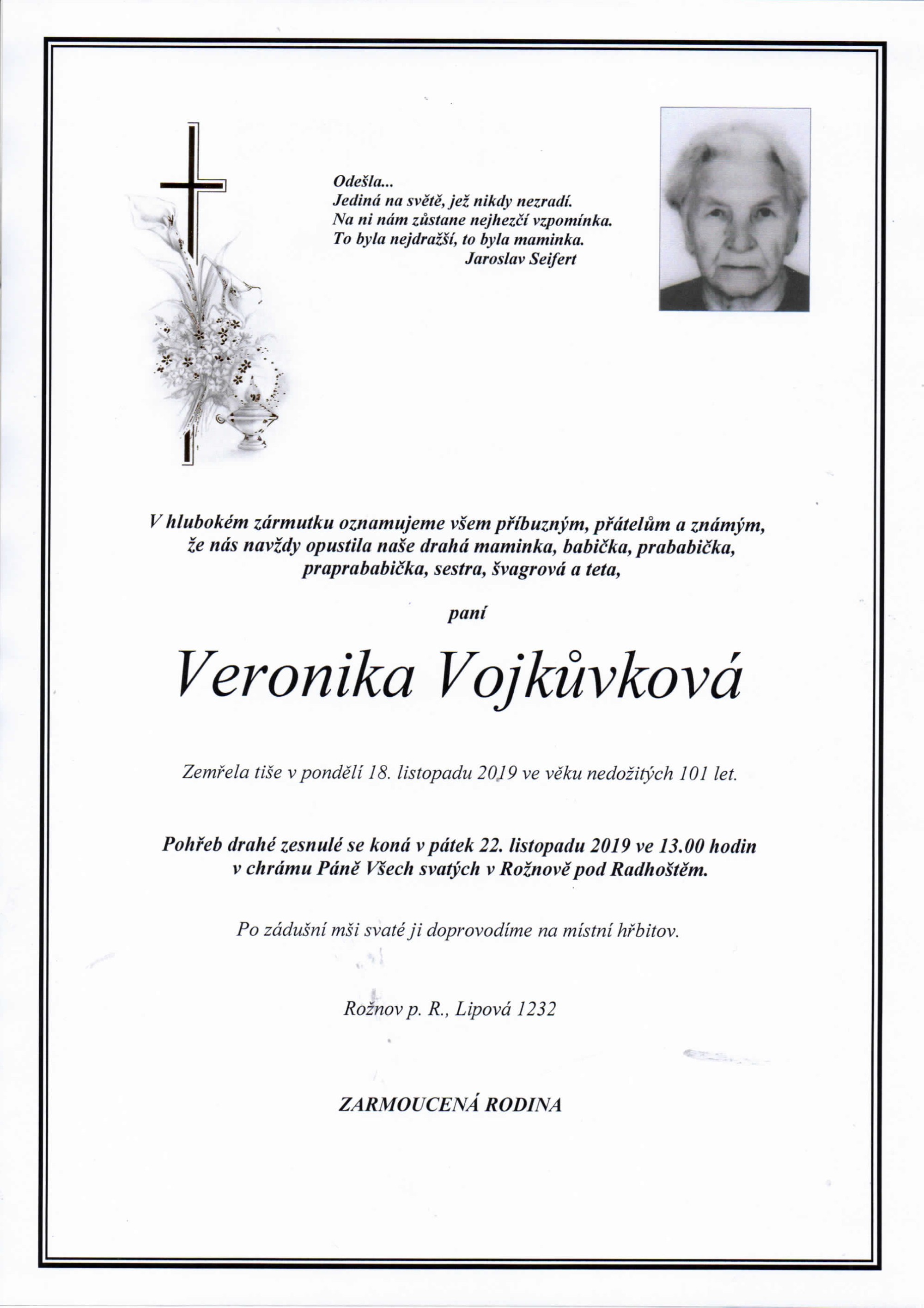 Veronika Vojkůvková