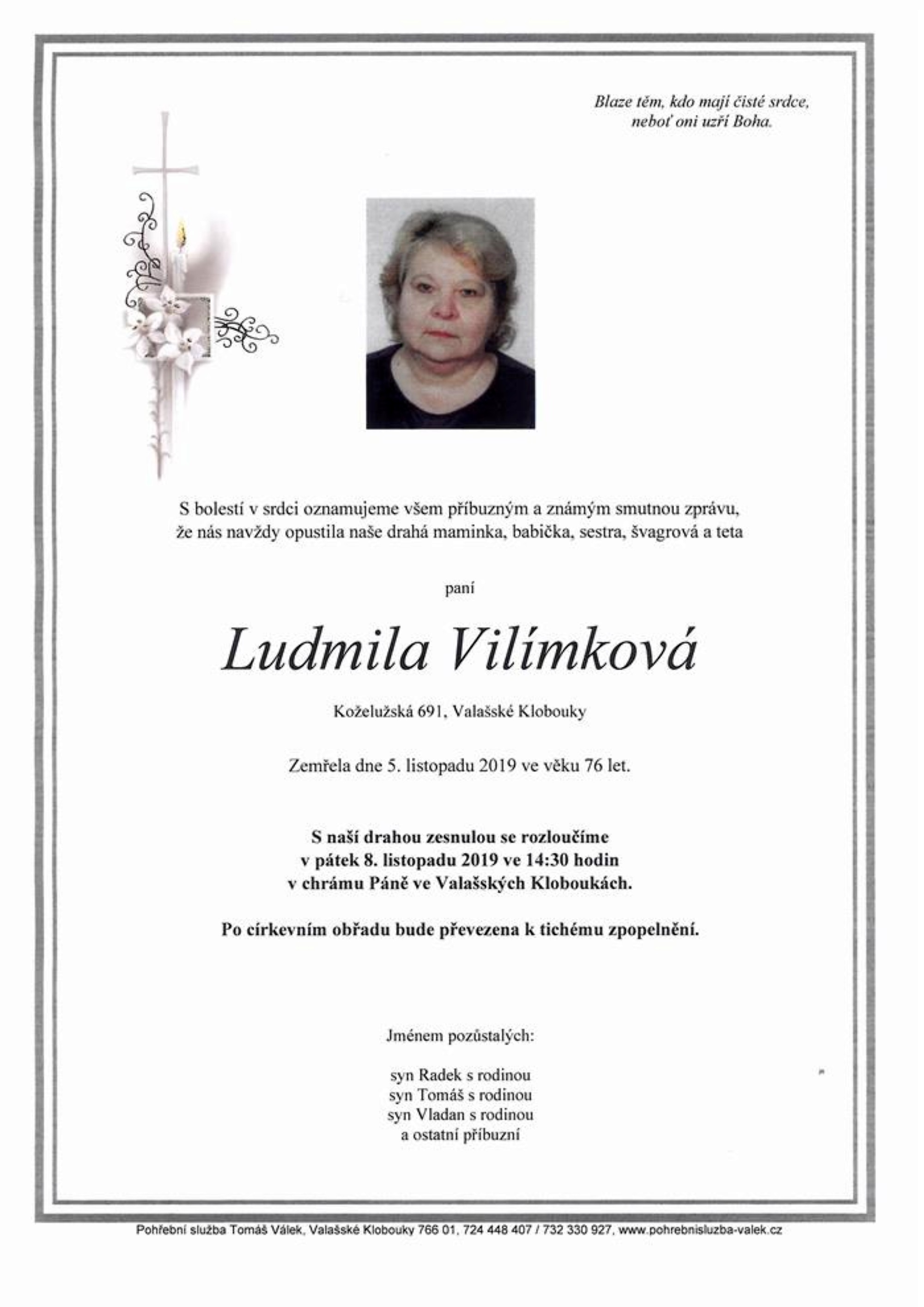 Ludmila Vilímková