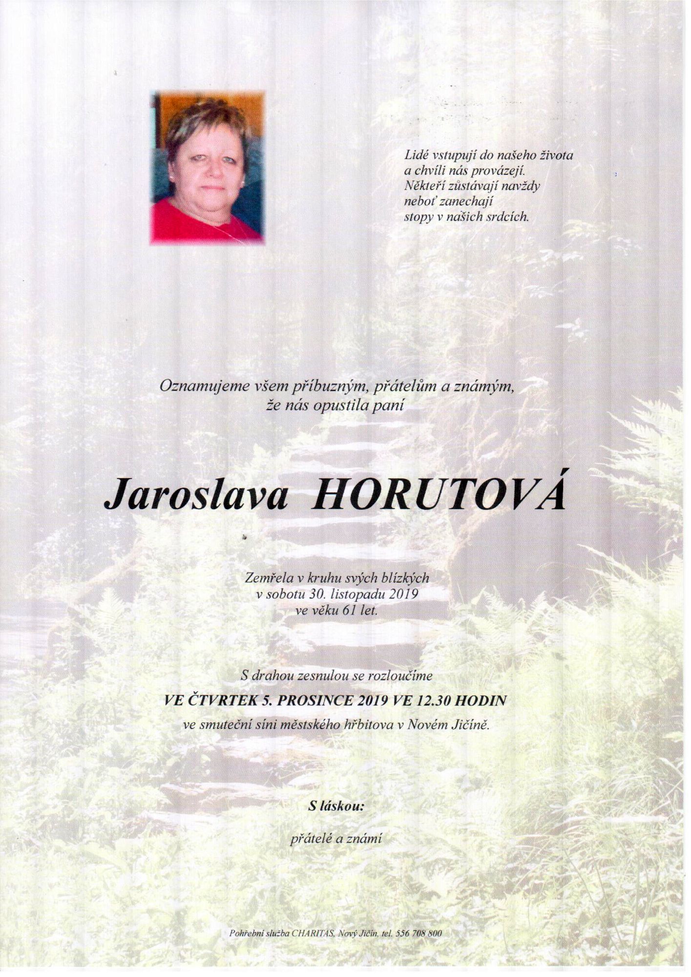 Jaroslava Horutová