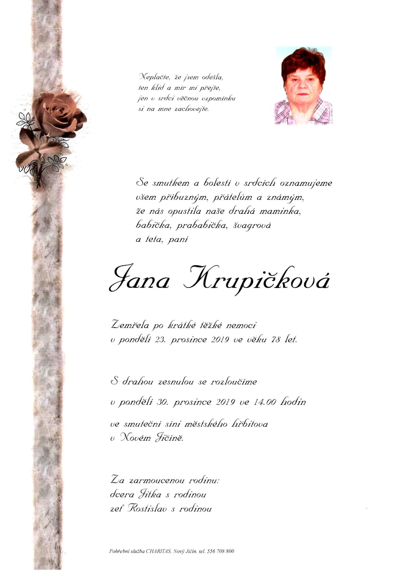 Jana Krupičková