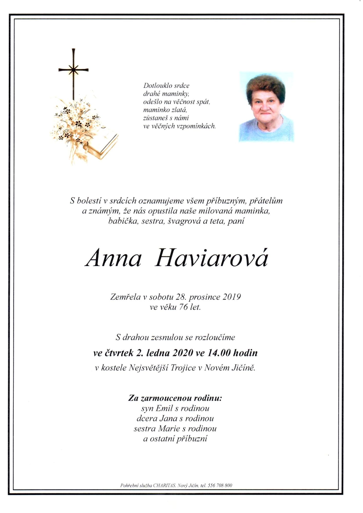 Anna Haviarová
