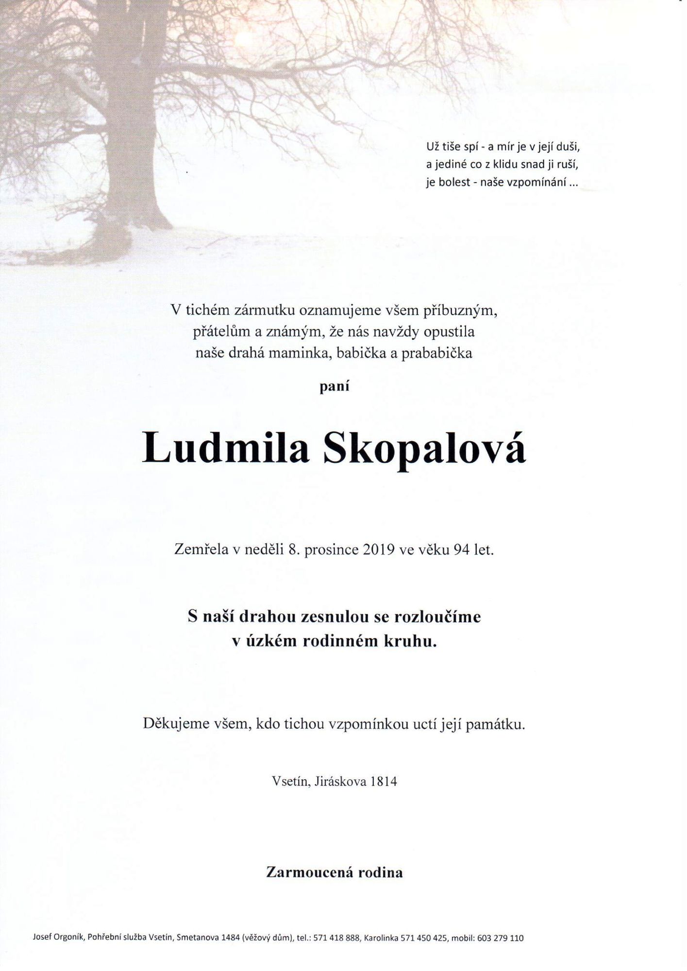 Ludmila Skopalová