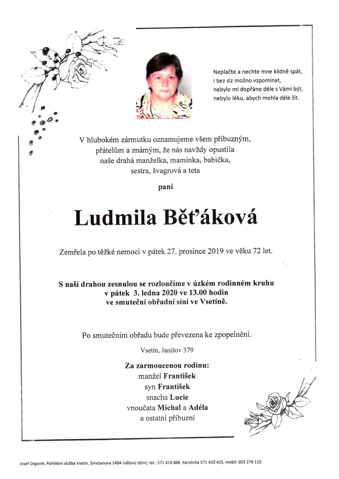 Ludmila Běťáková