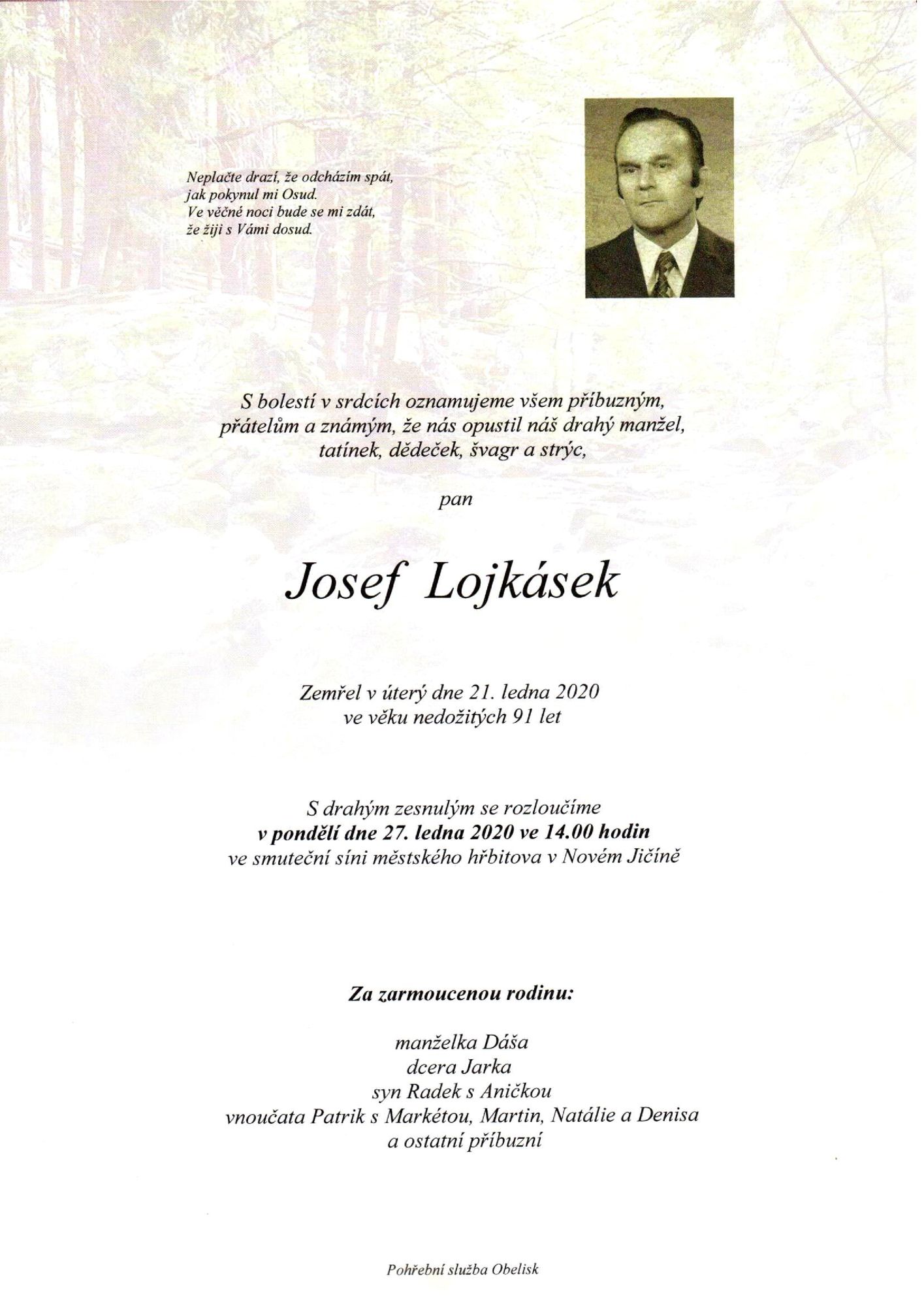 Josef Lojkásek