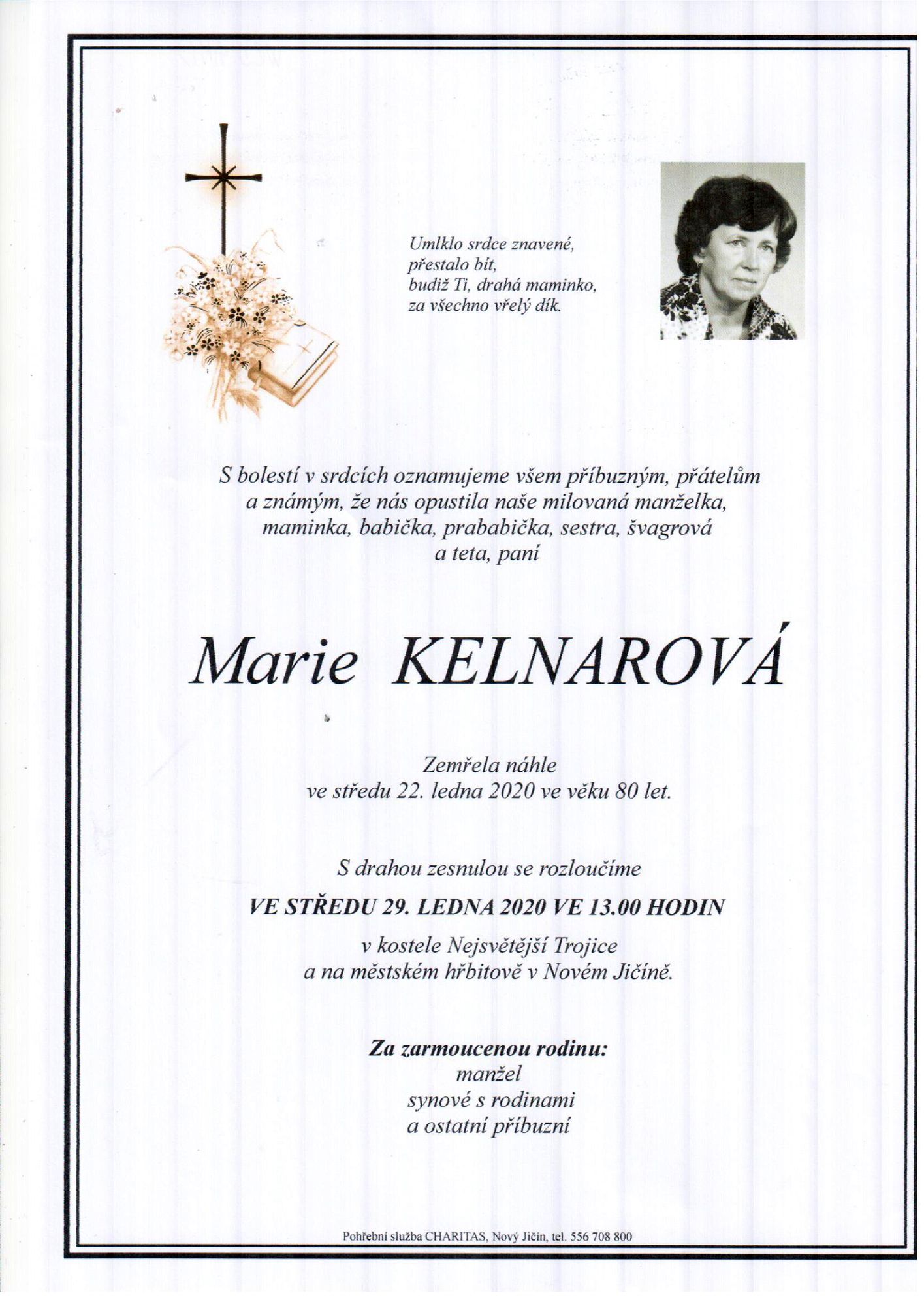 Marie Kelnarová