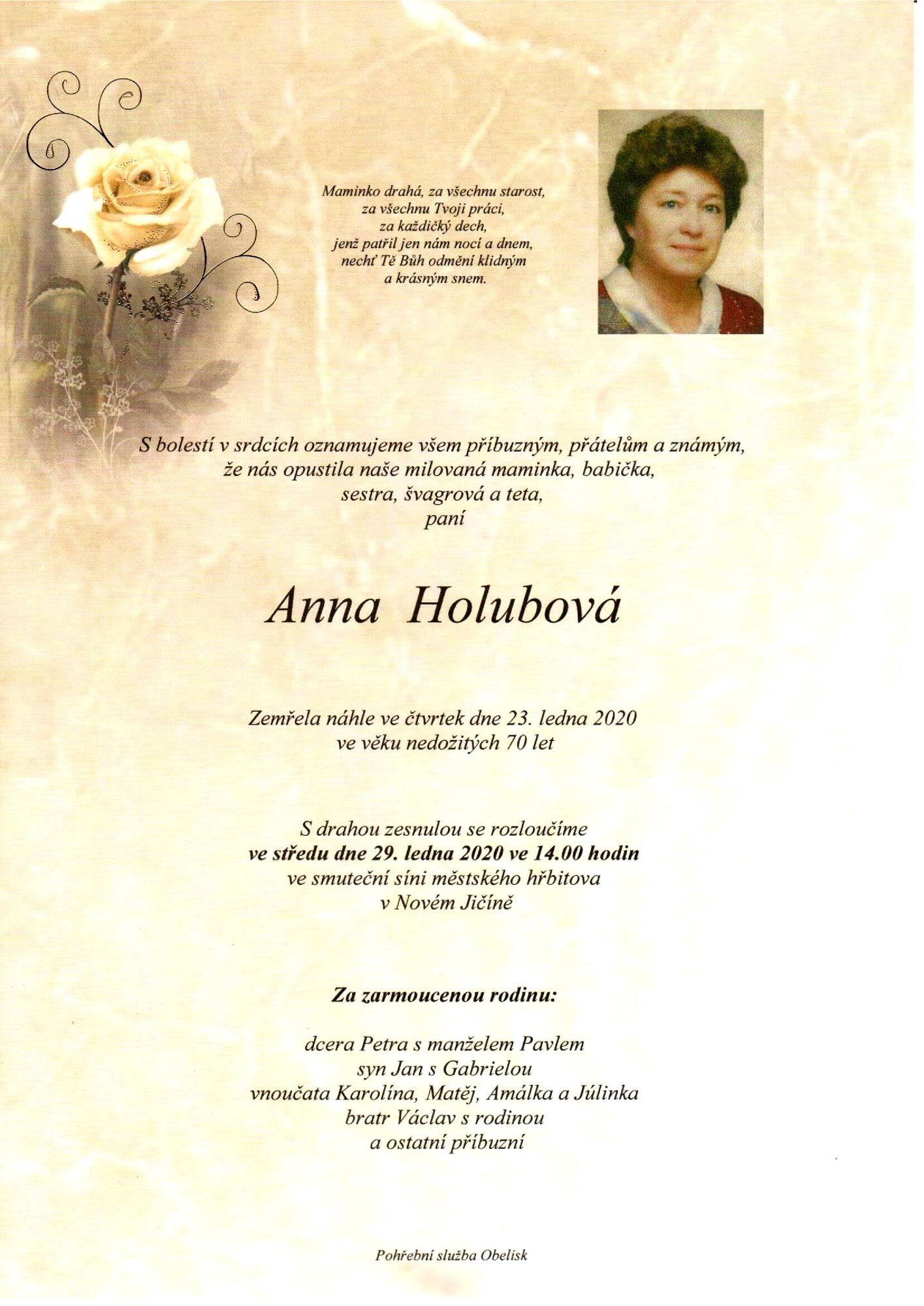 Anna Holubová