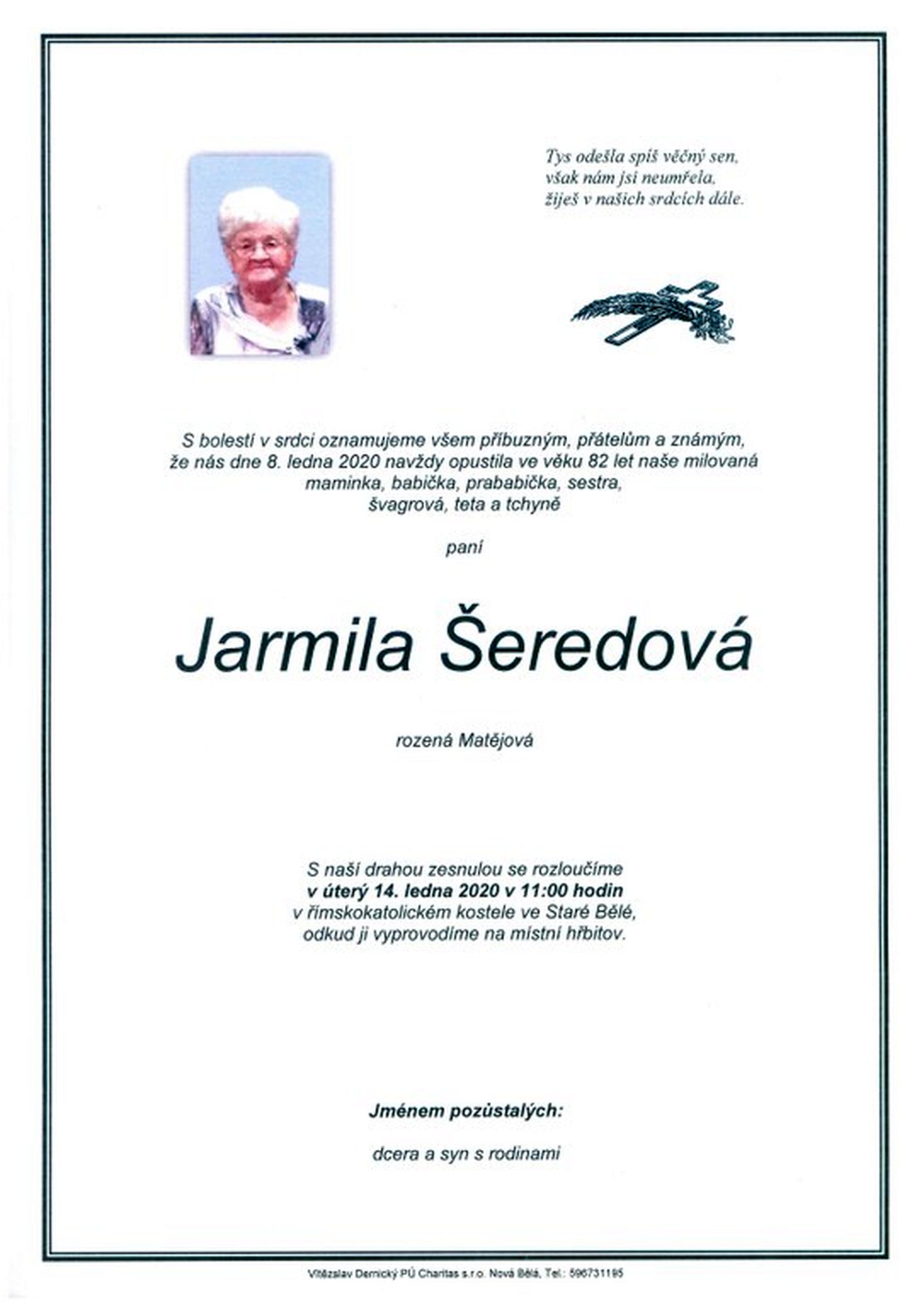 Jarmila Šeredová