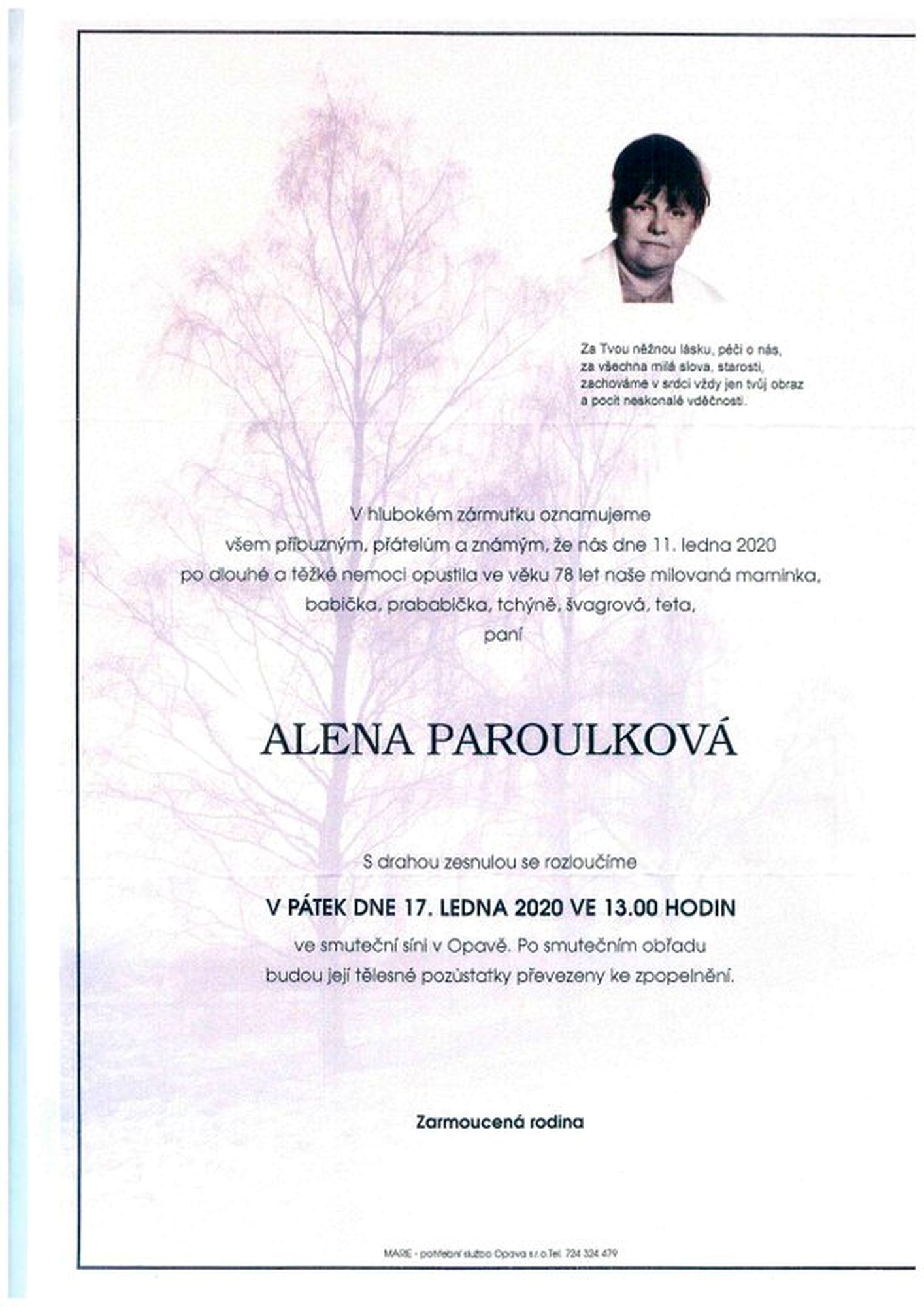 Alena Paroulková