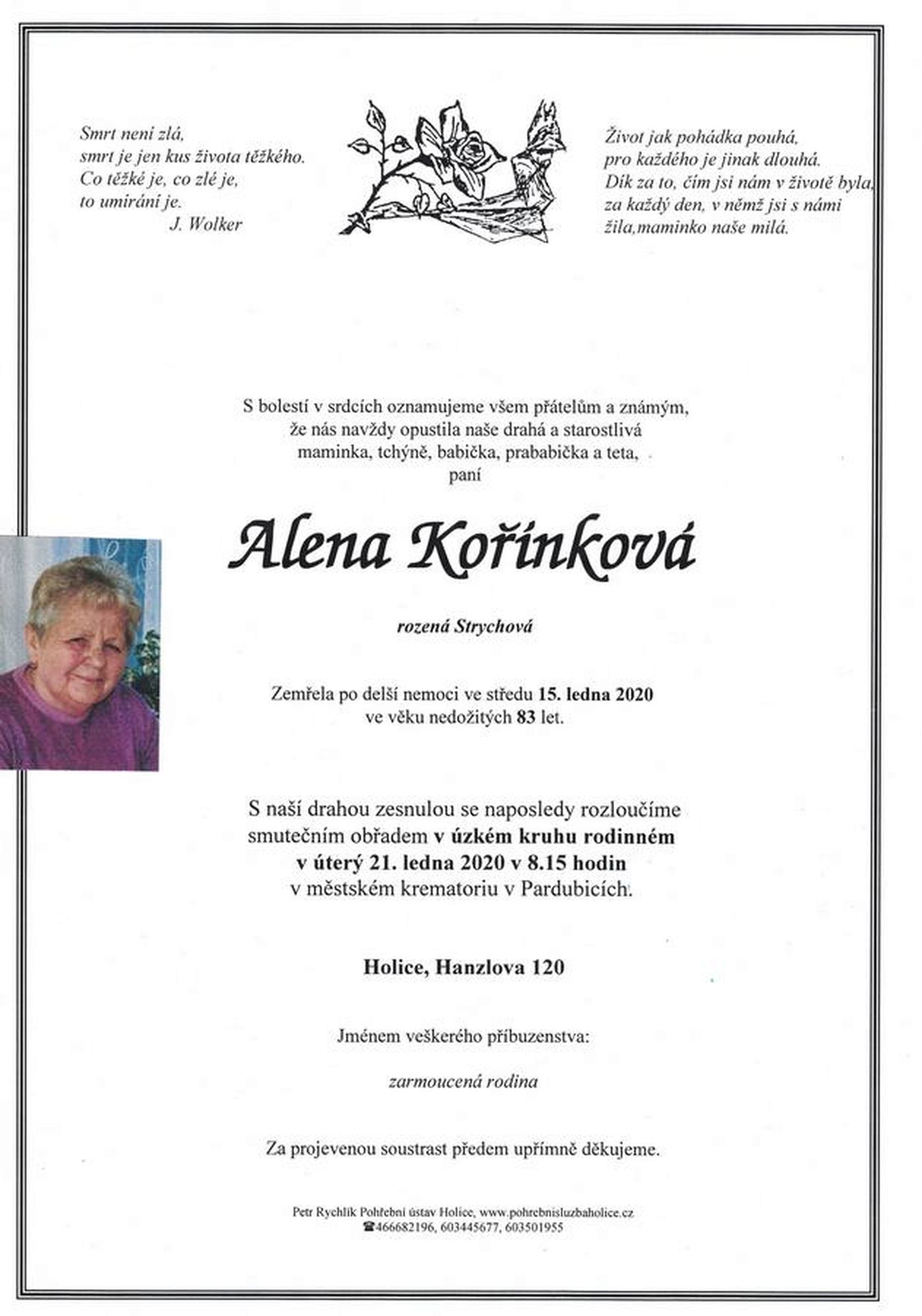 Alena Kořínková