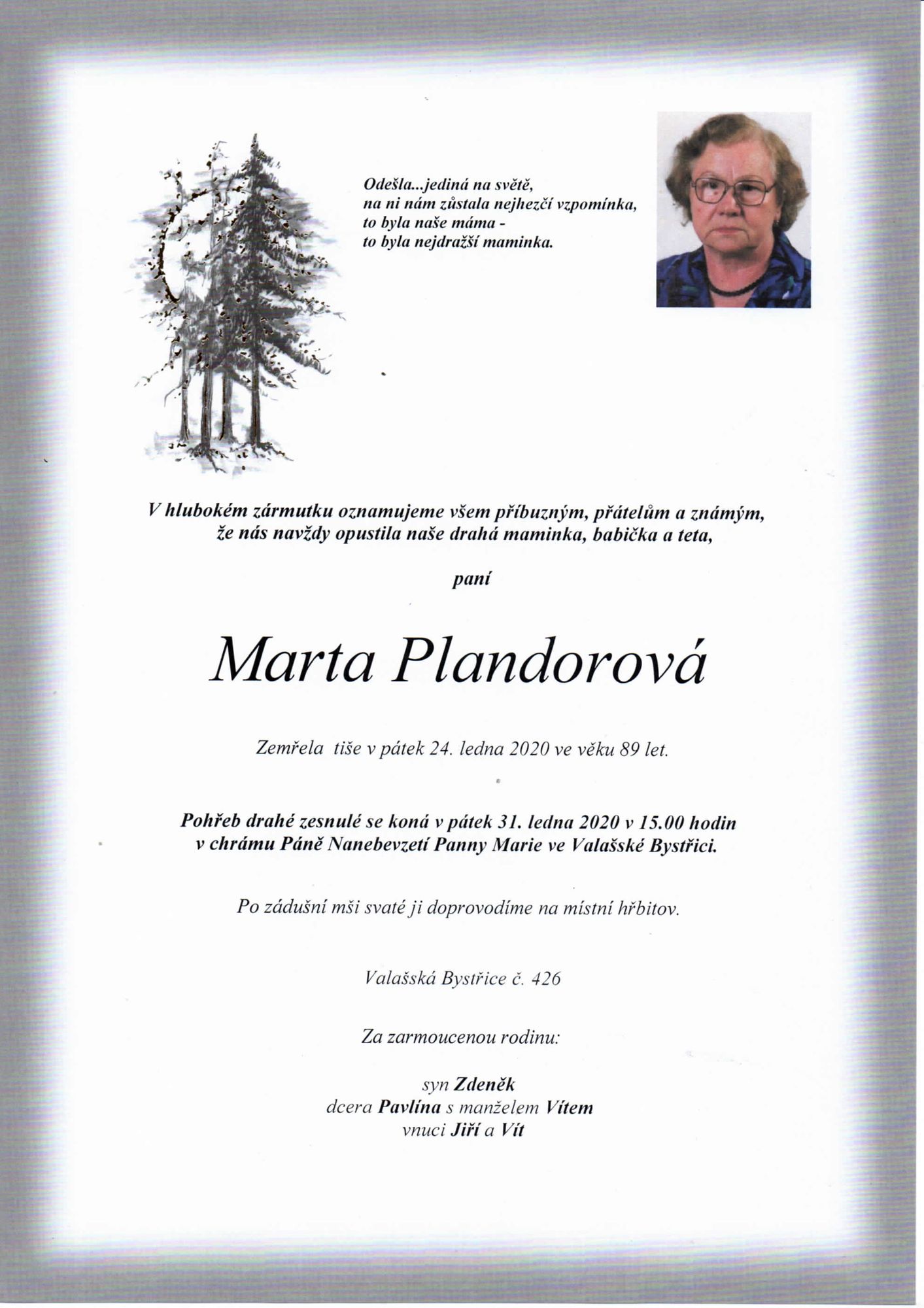Marta Plandorová