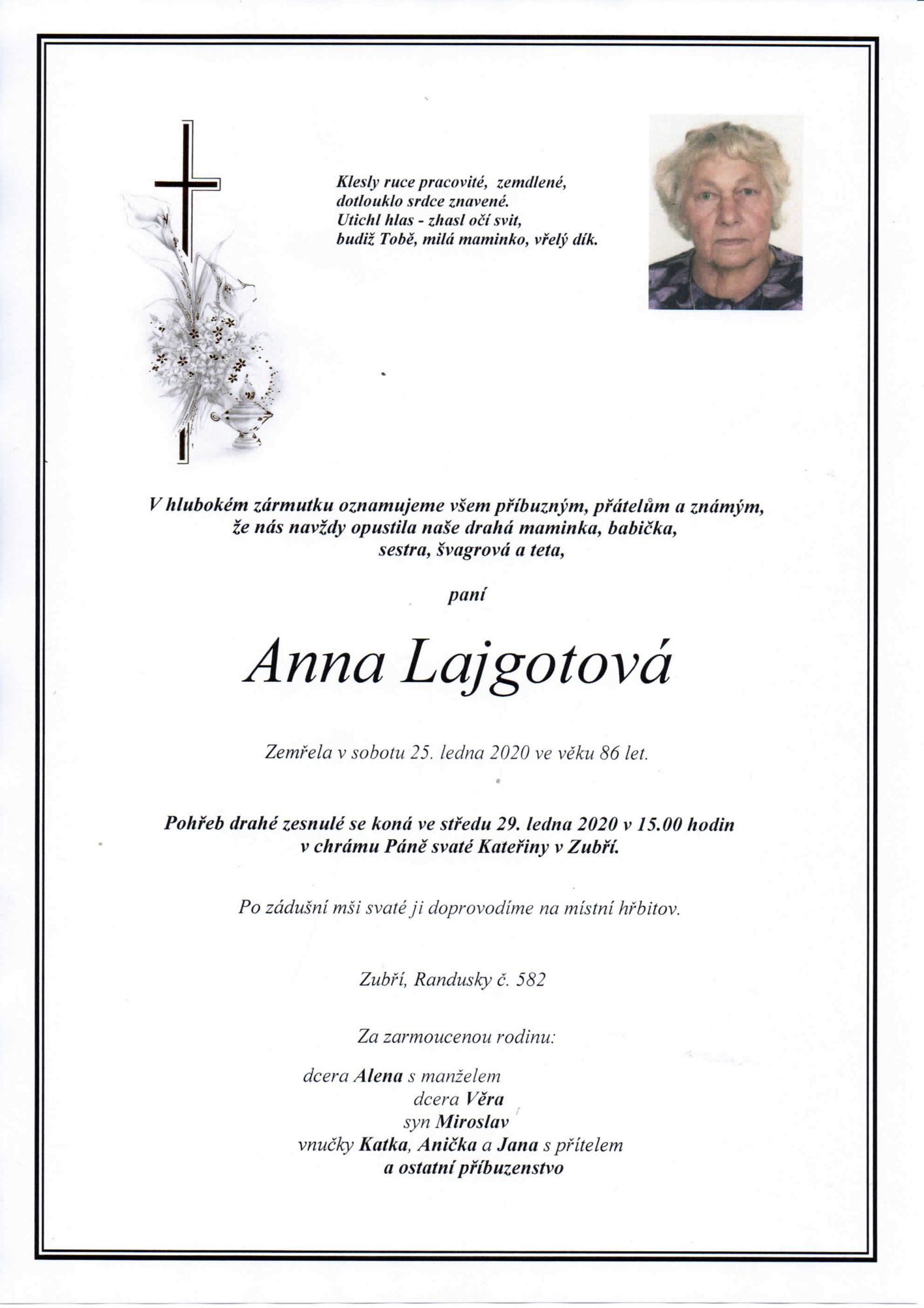 Anna Lajgotová
