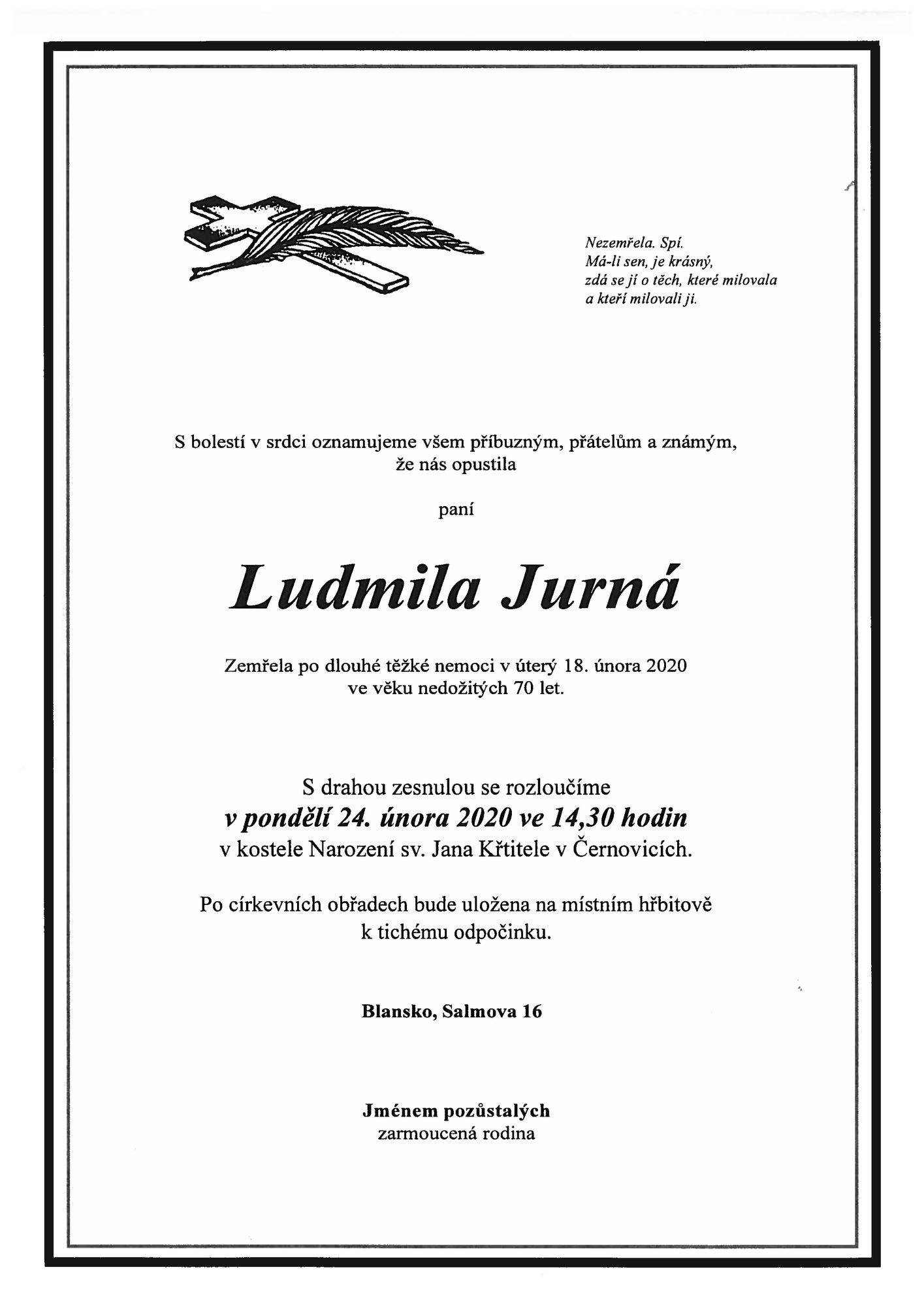Ludmila Jurná