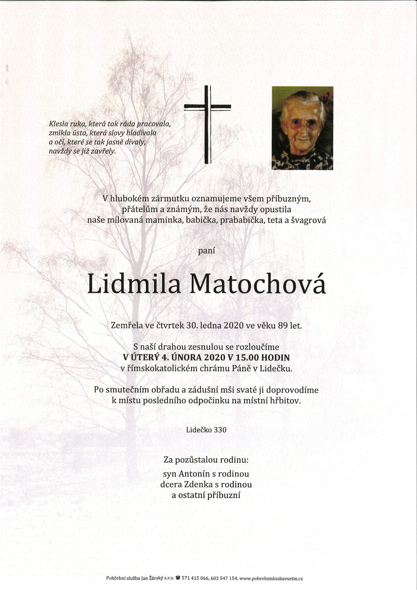 Lidmila Matochová