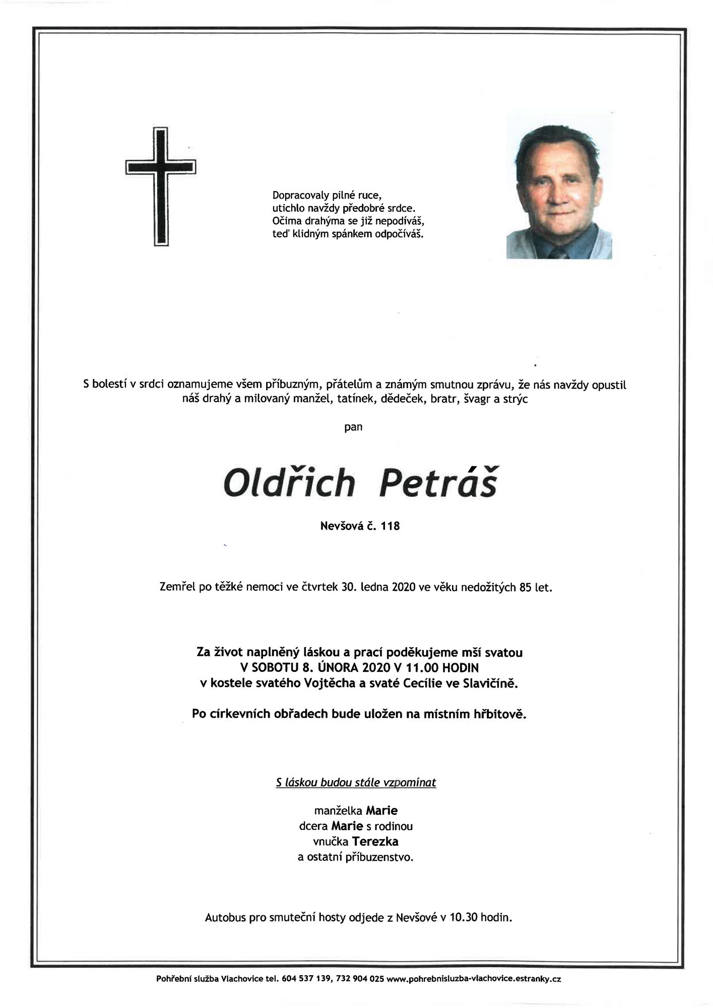 Oldřich Petráš