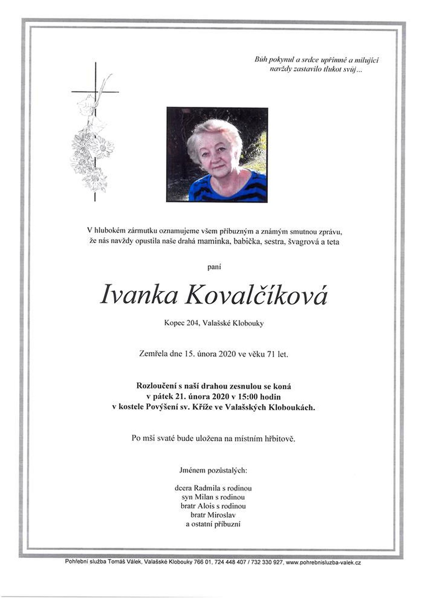 Ivanka Kovalčíková