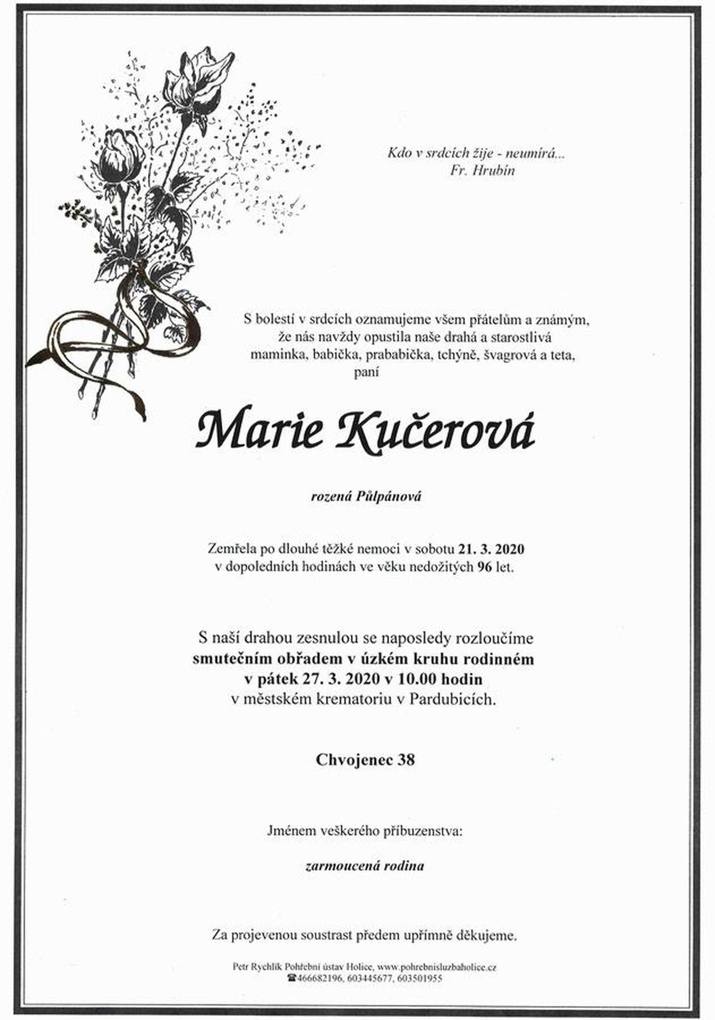 Marie Kučerová