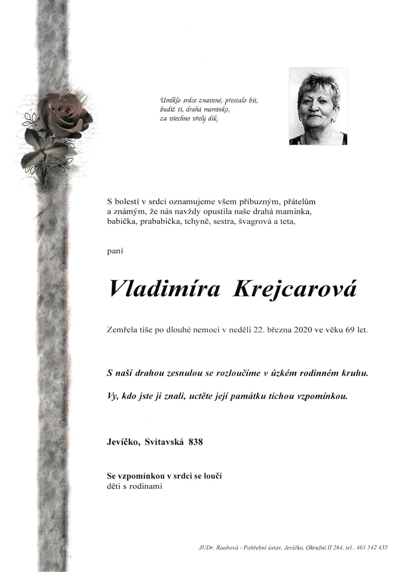 Vladimíra Krejcarová