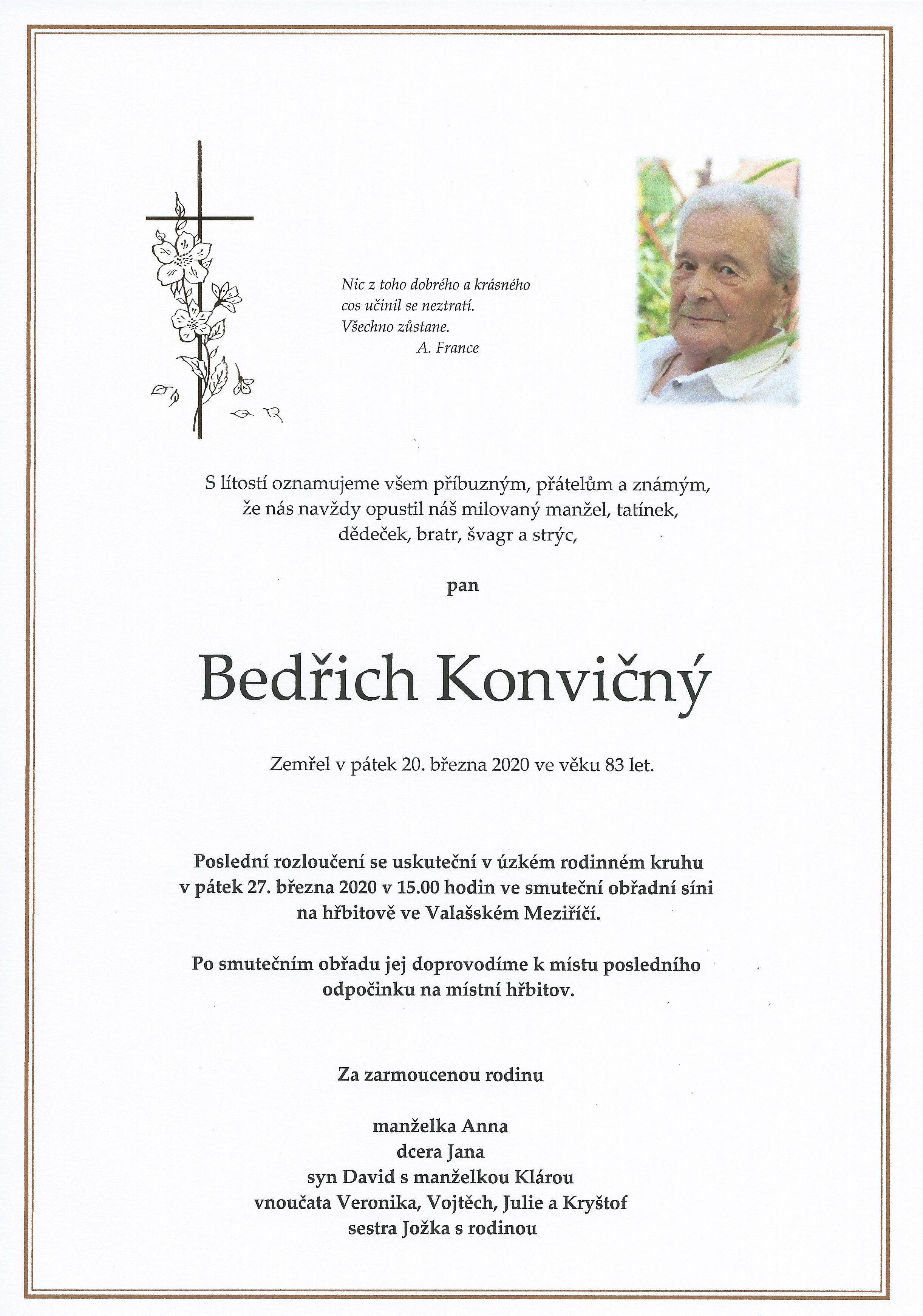 Bedřich Konvičný