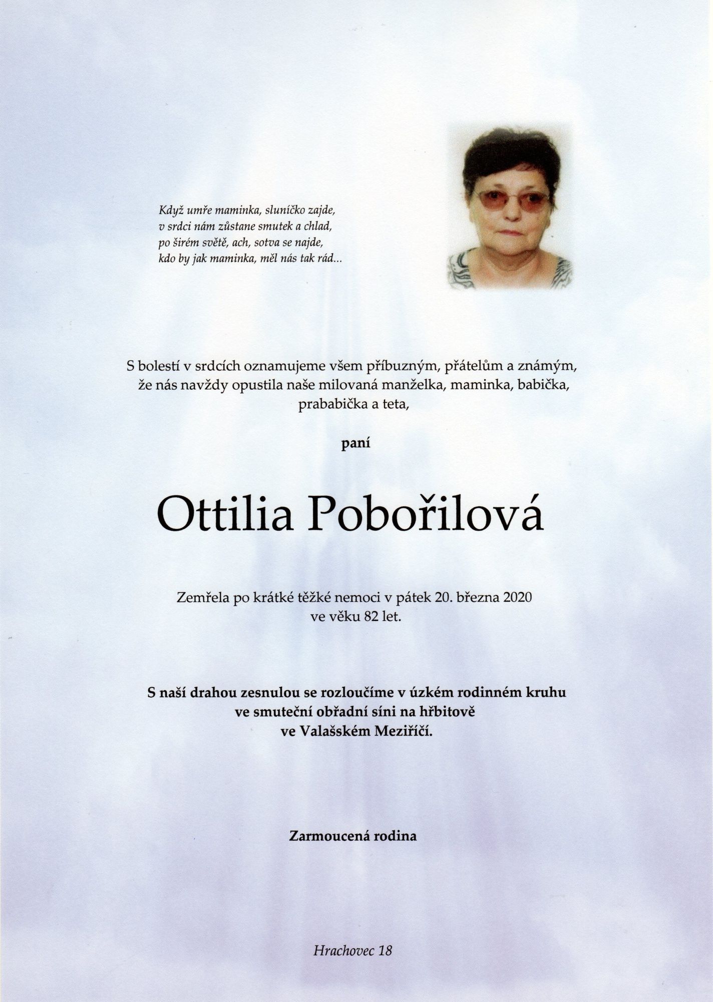 Ottilia Pobořilová