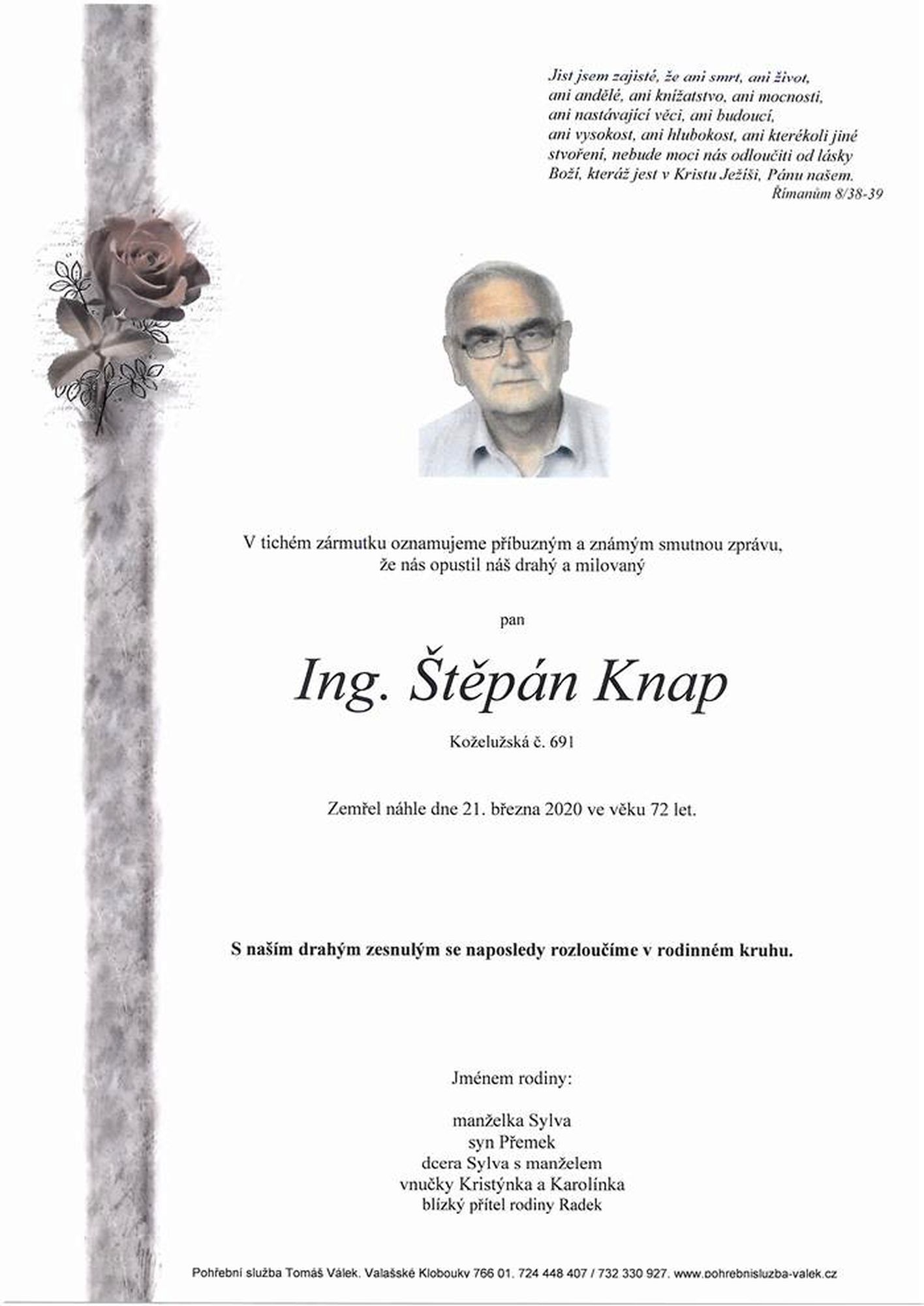 Ing. Štěpán Knap