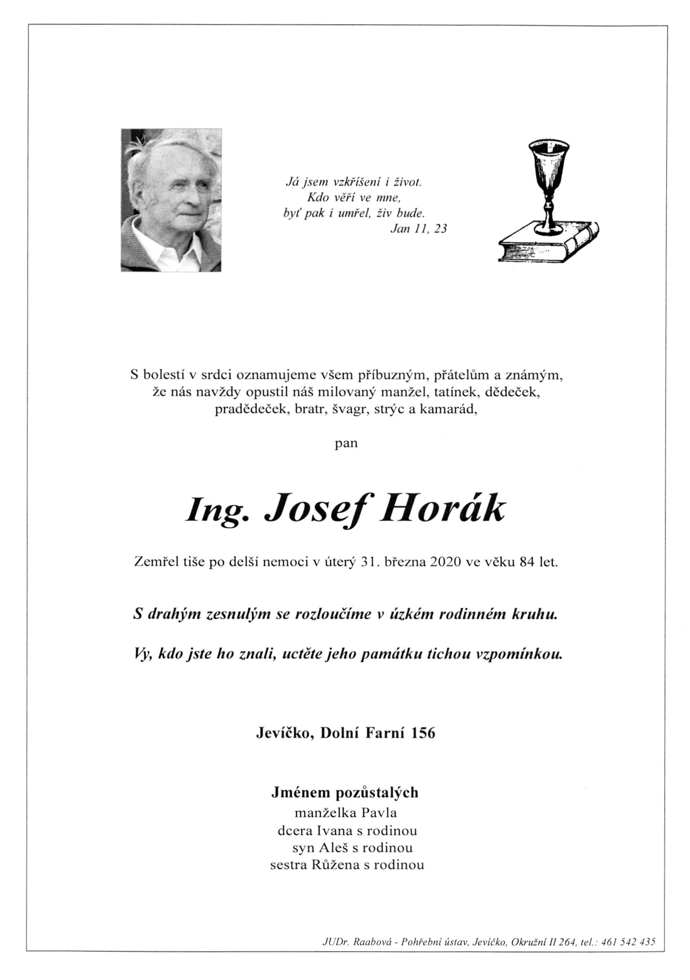 Ing. Josef Horák