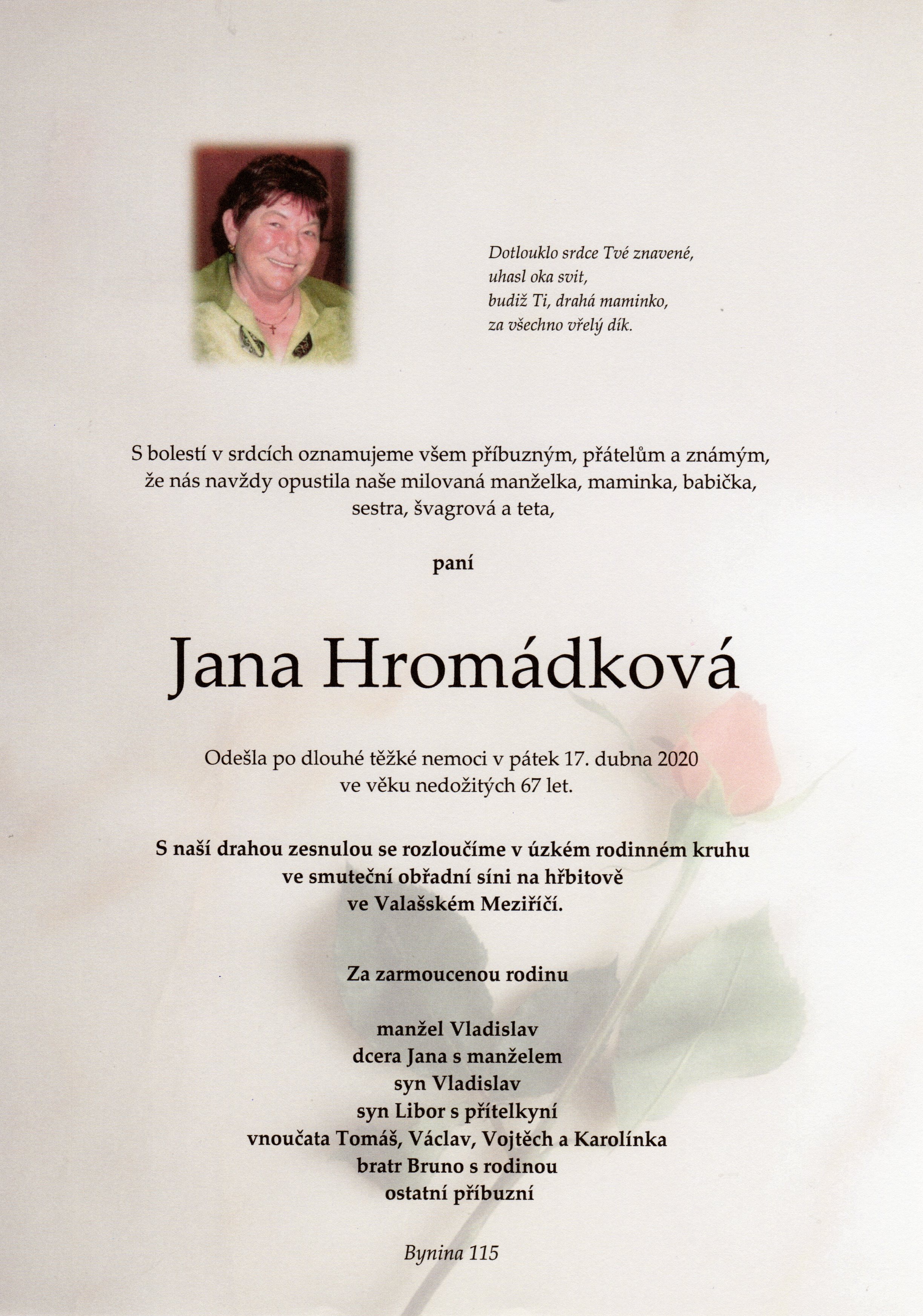 Jana Hromádková