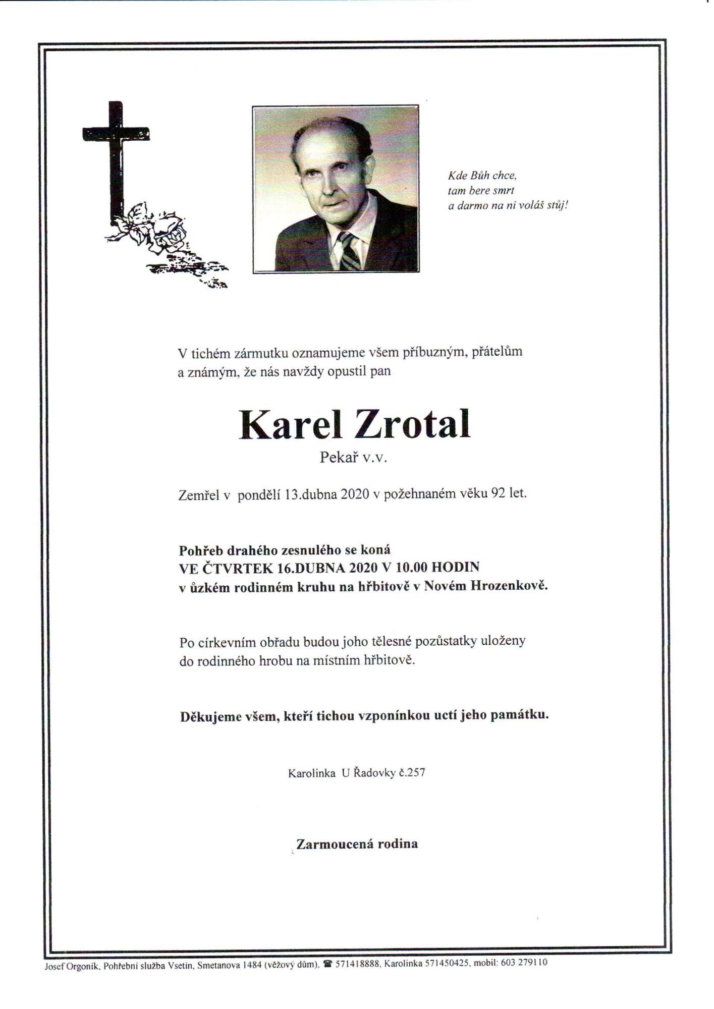 Karel Zrotal