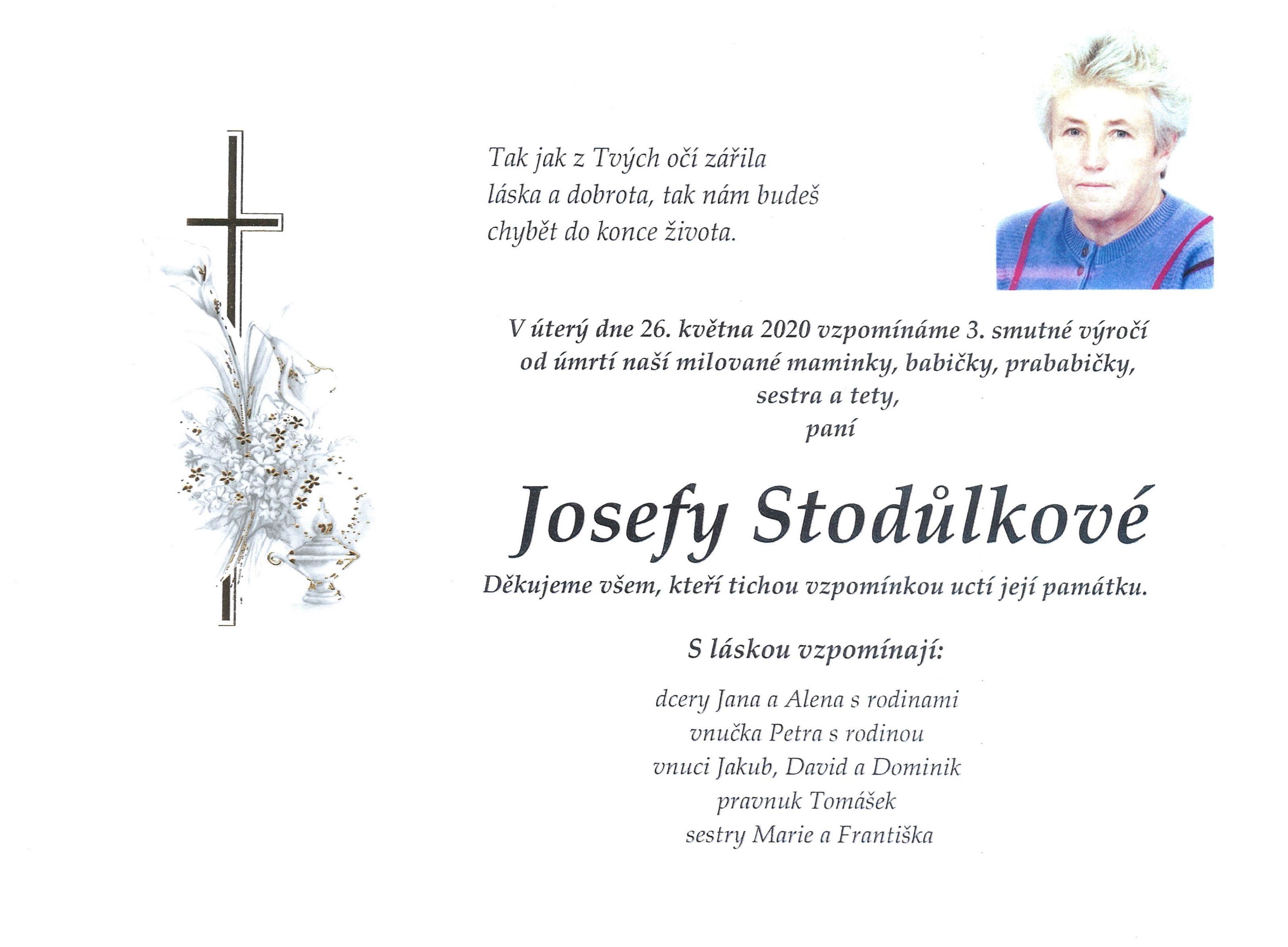 Josefa Stodůlková