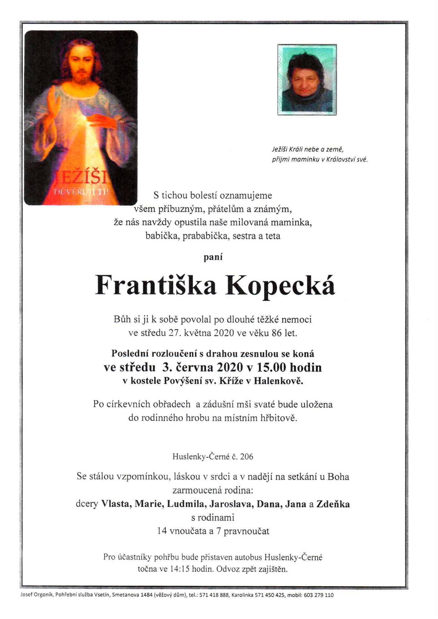 Františka Kopecká