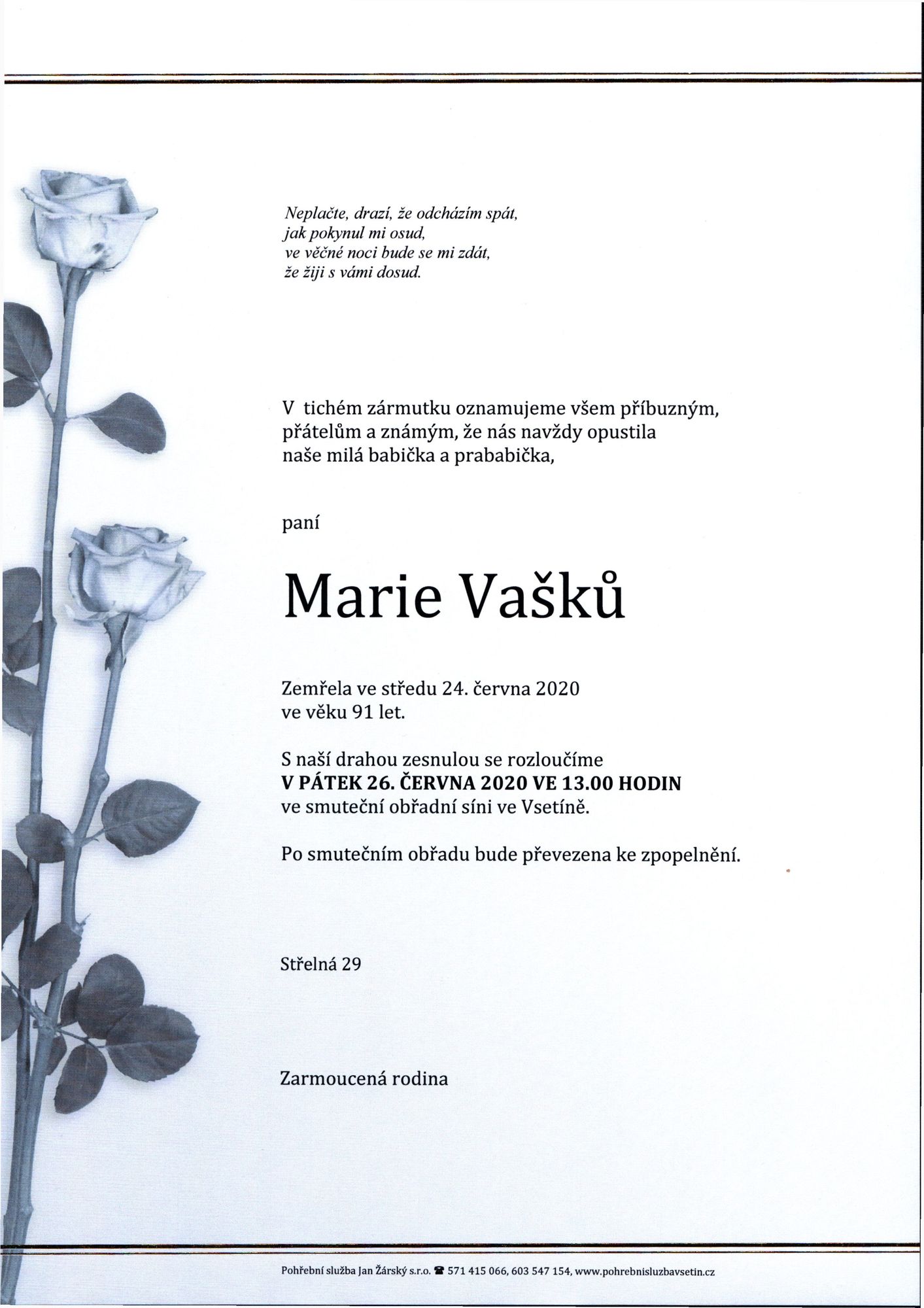 Marie Vašků