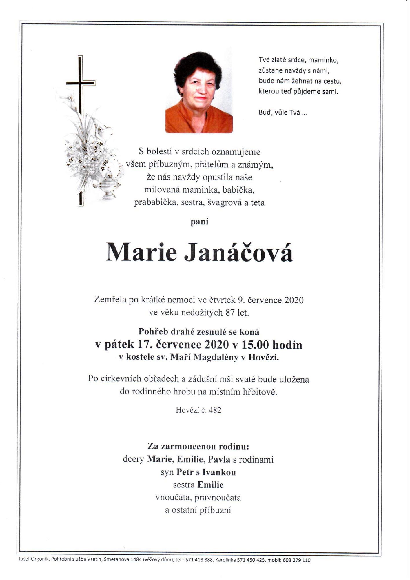 Marie Janáčová