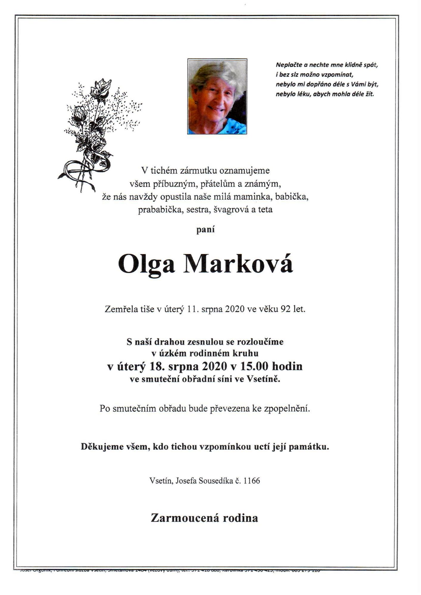 Olga Marková
