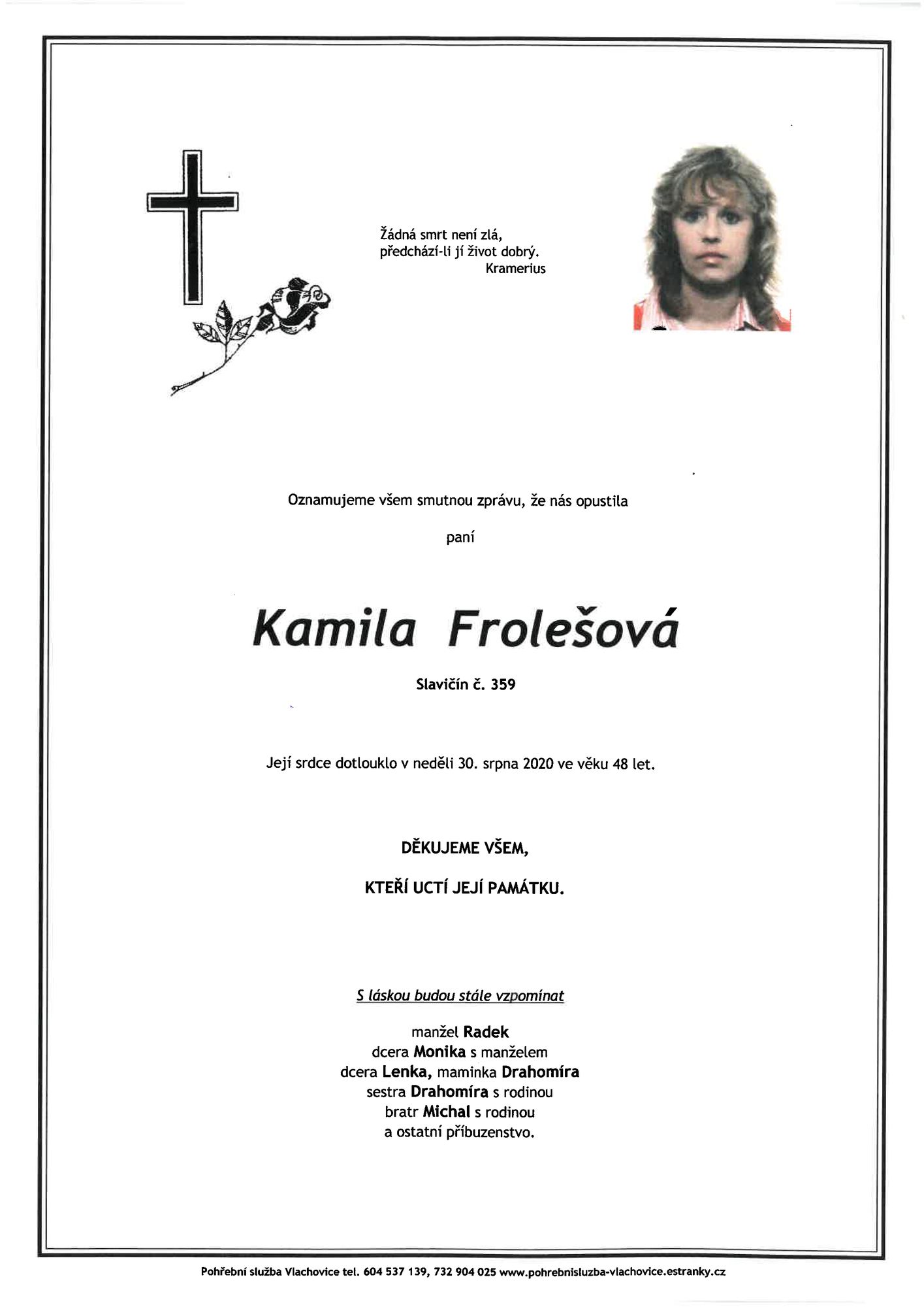 Kamila Frolešová