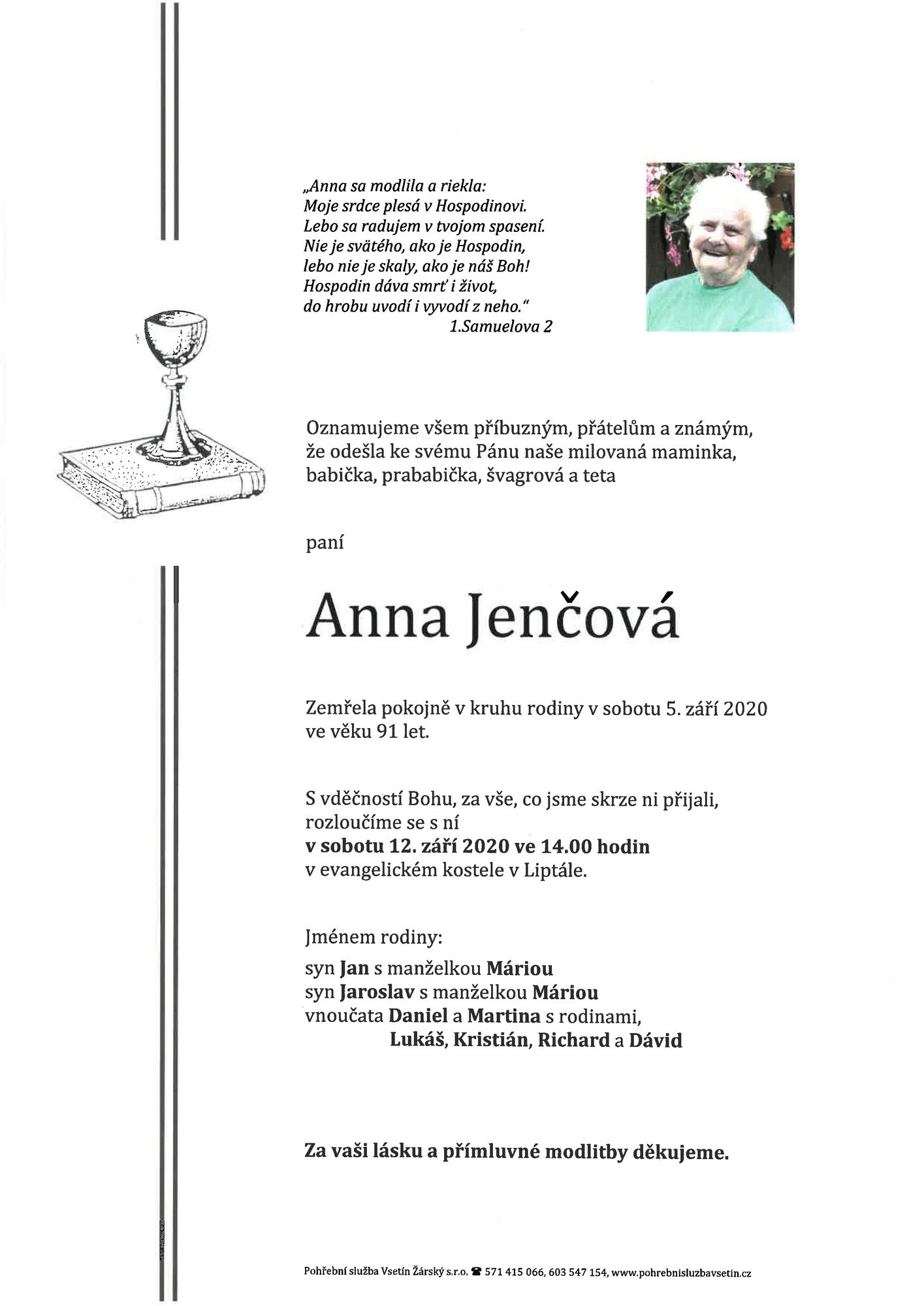 Anna Jenčová