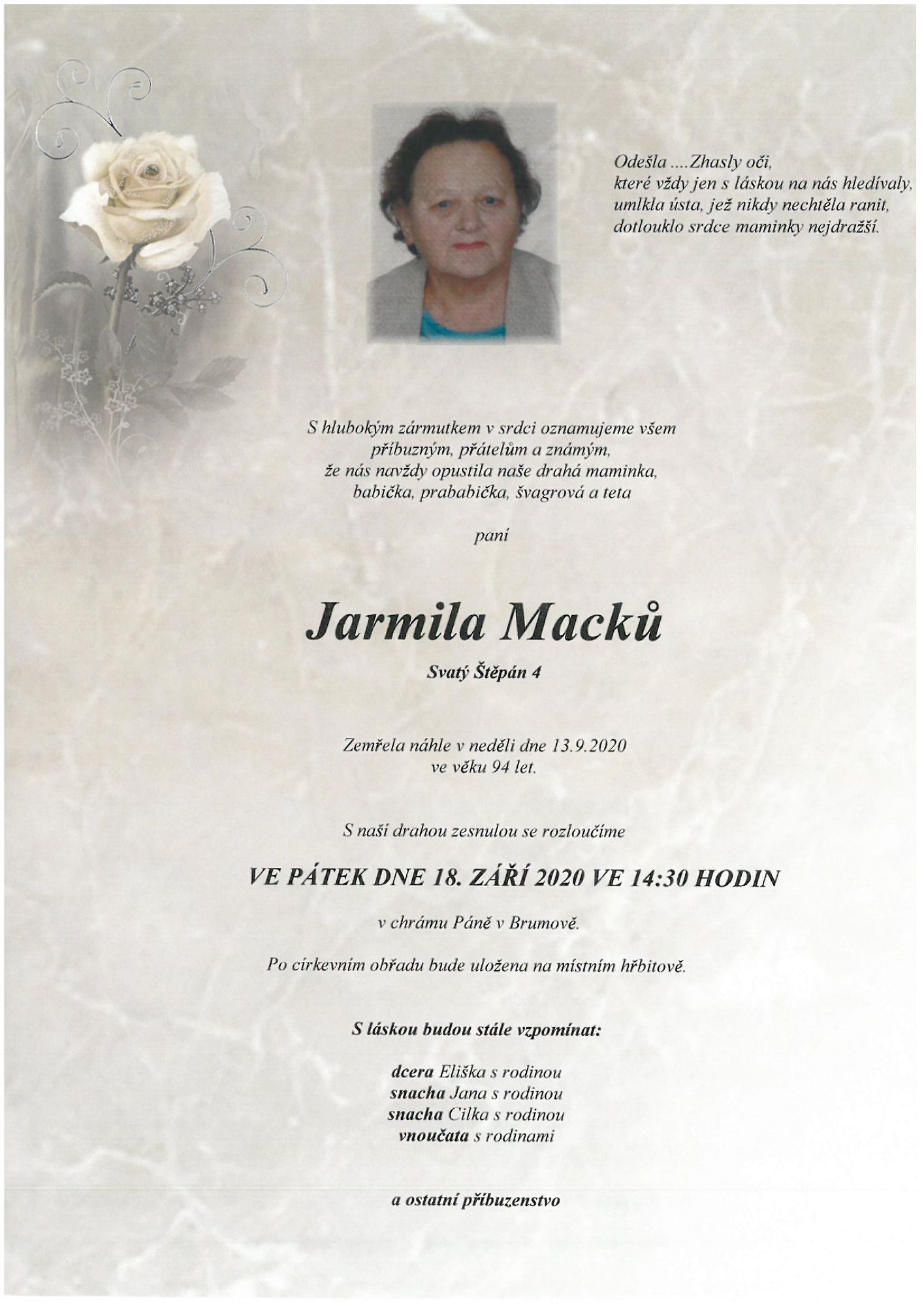 Jarmila Macků