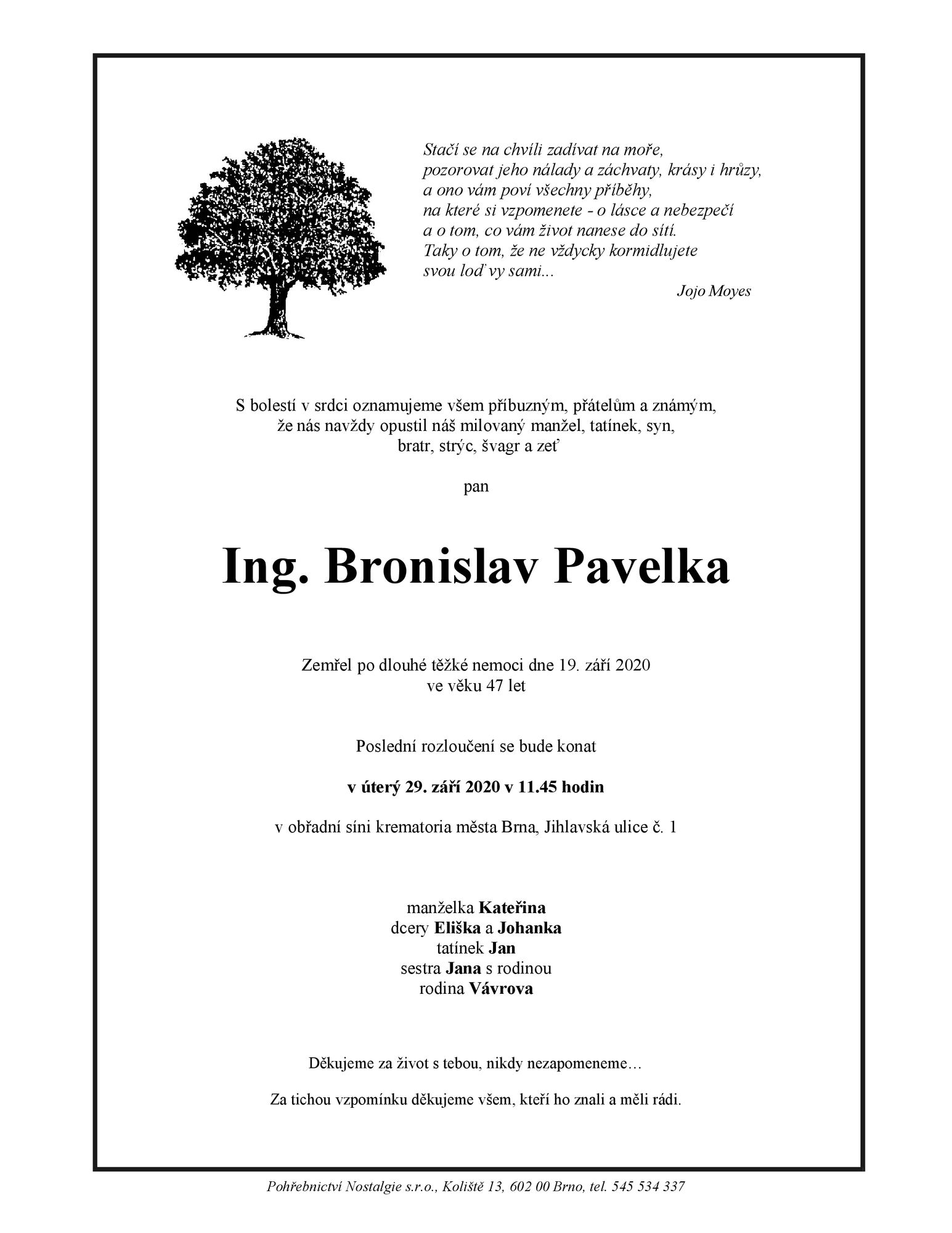 Ing. Bronislav Pavelka