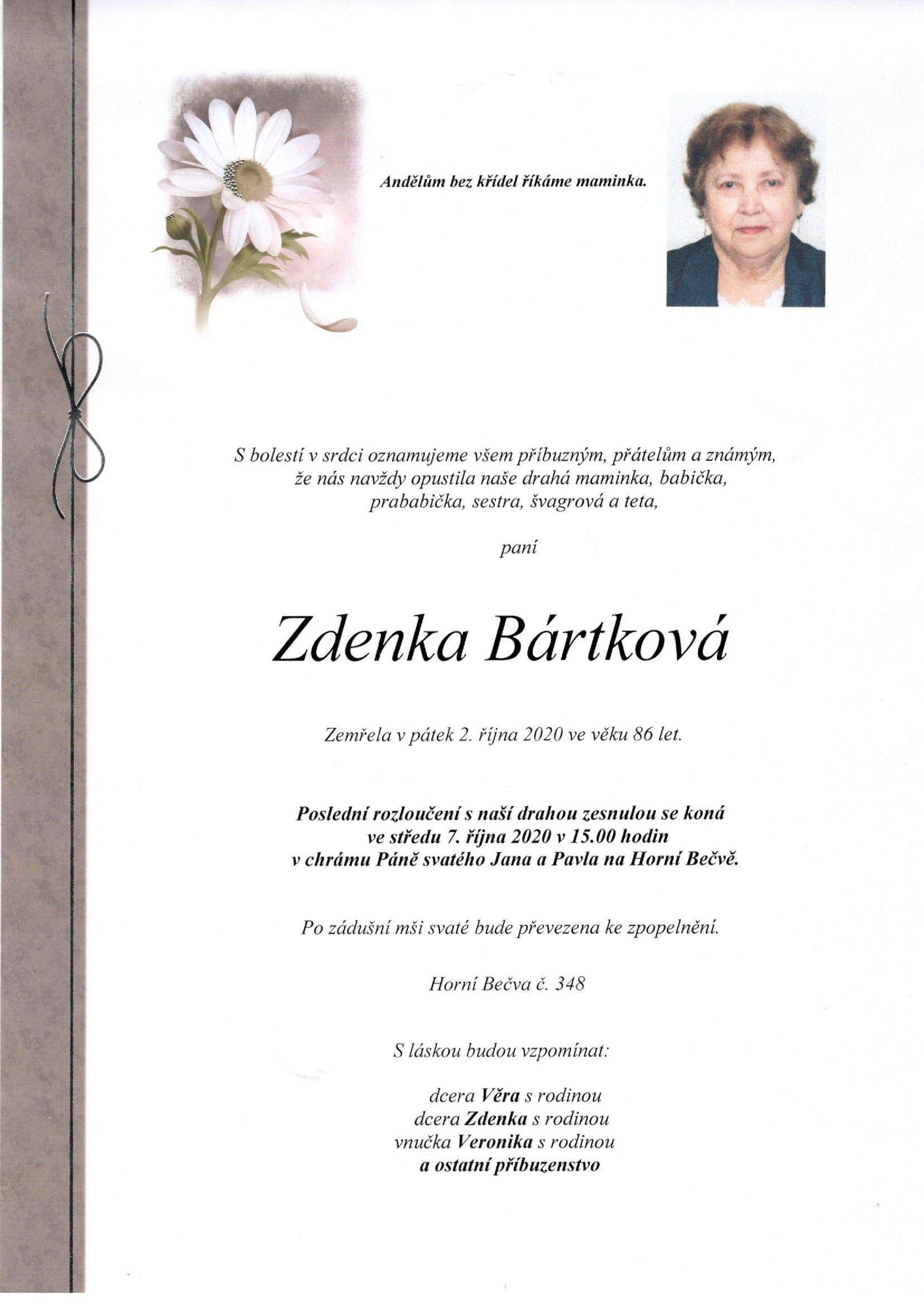 Zdena Bártková