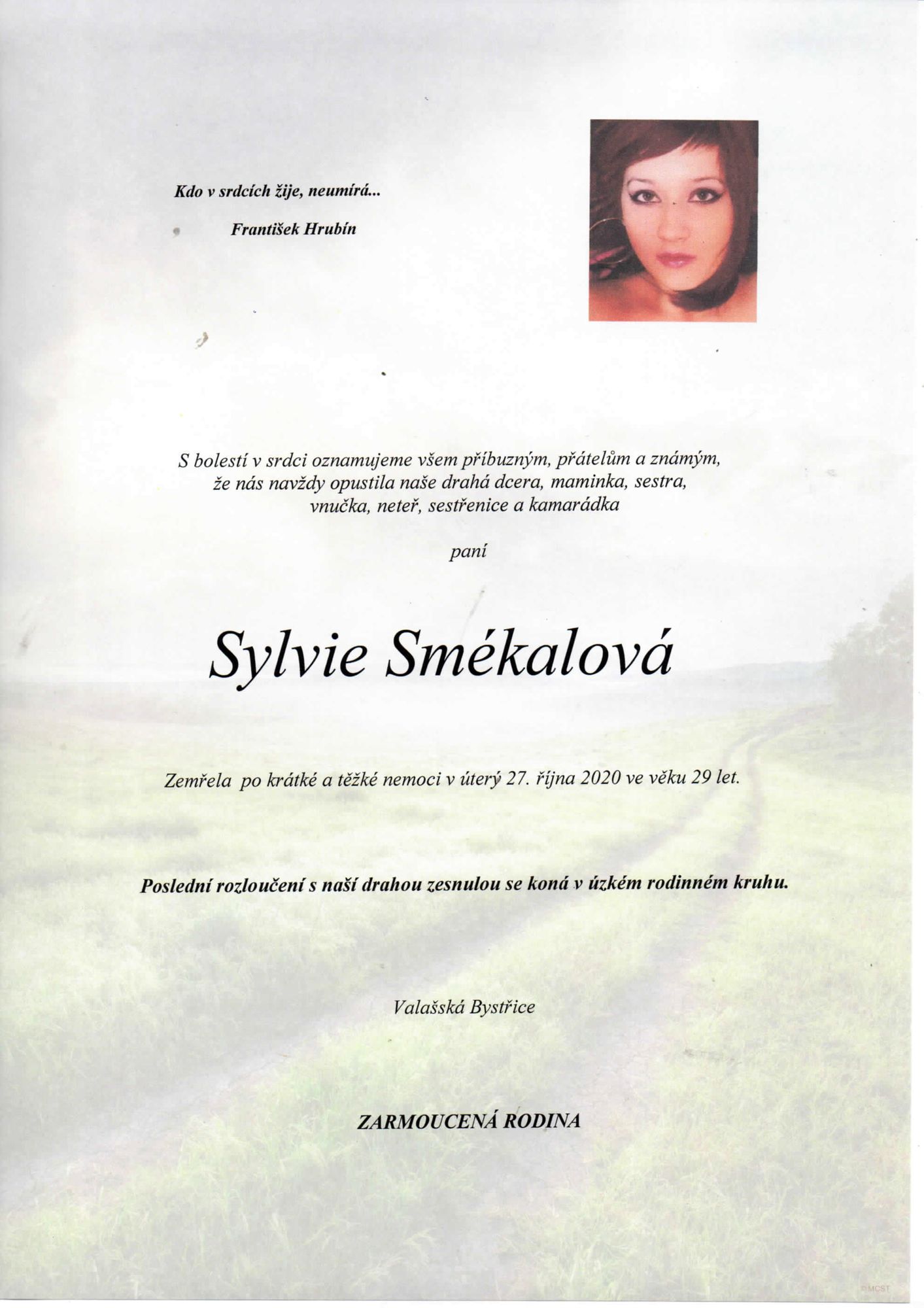 Sylvie Smékalová