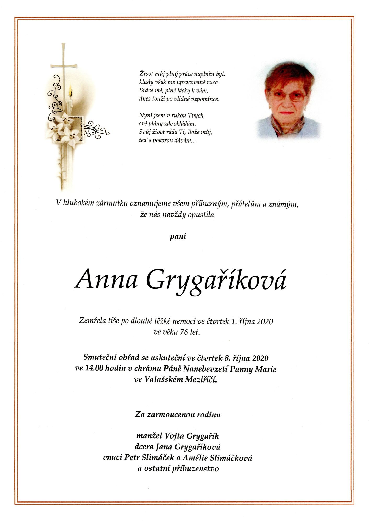 Anna Grygaříková