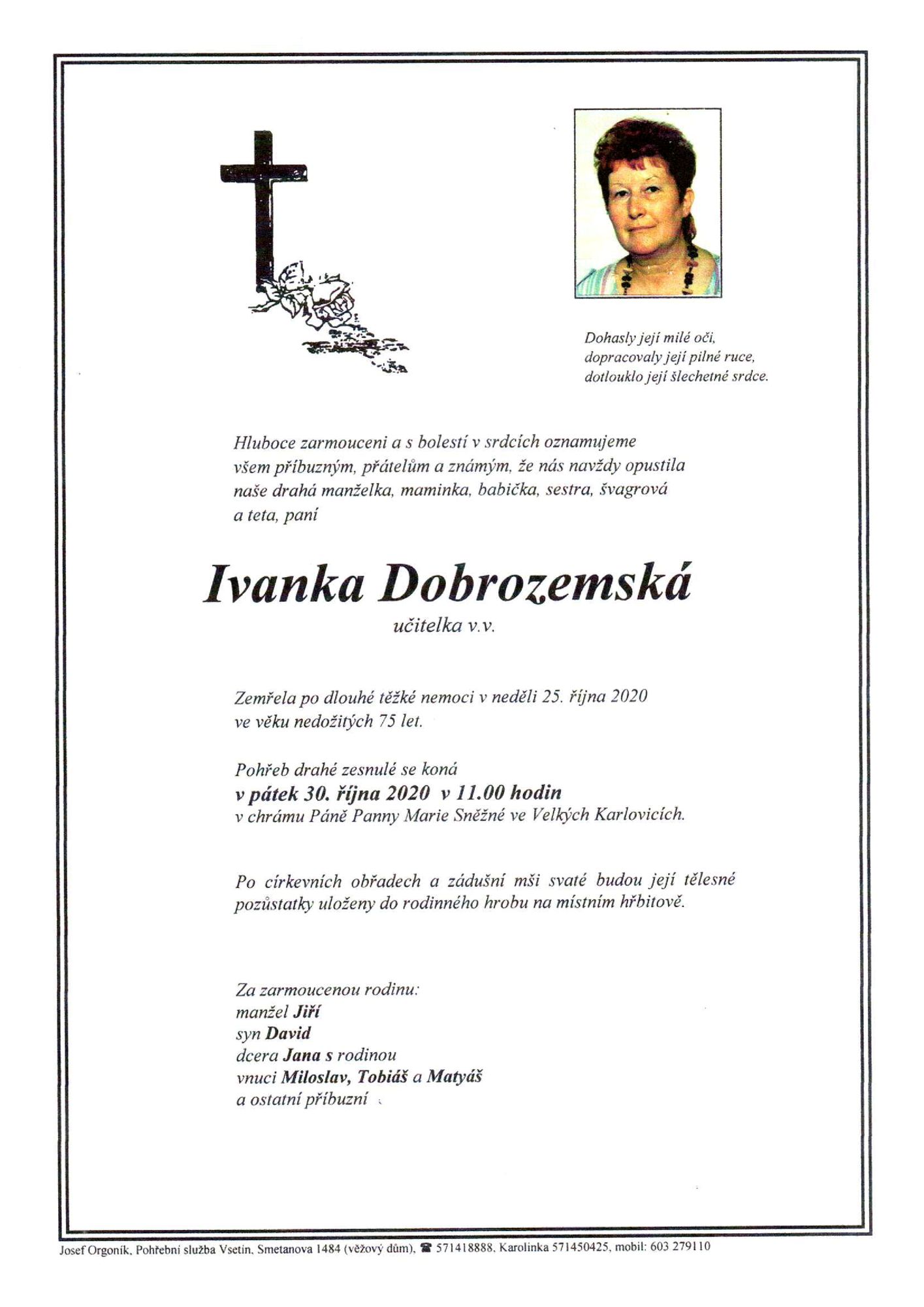 Ivanka Dobrozemská