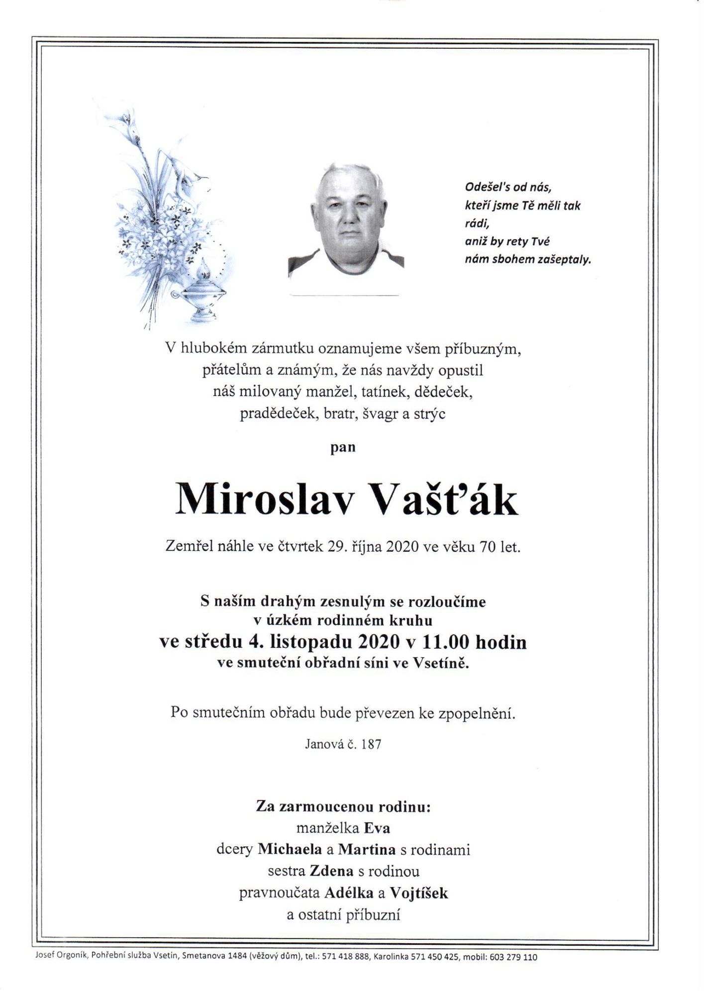Miroslav Vašťák
