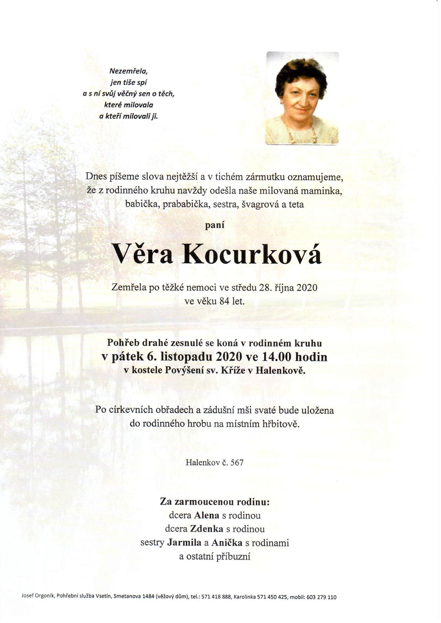 Věra Kocurková