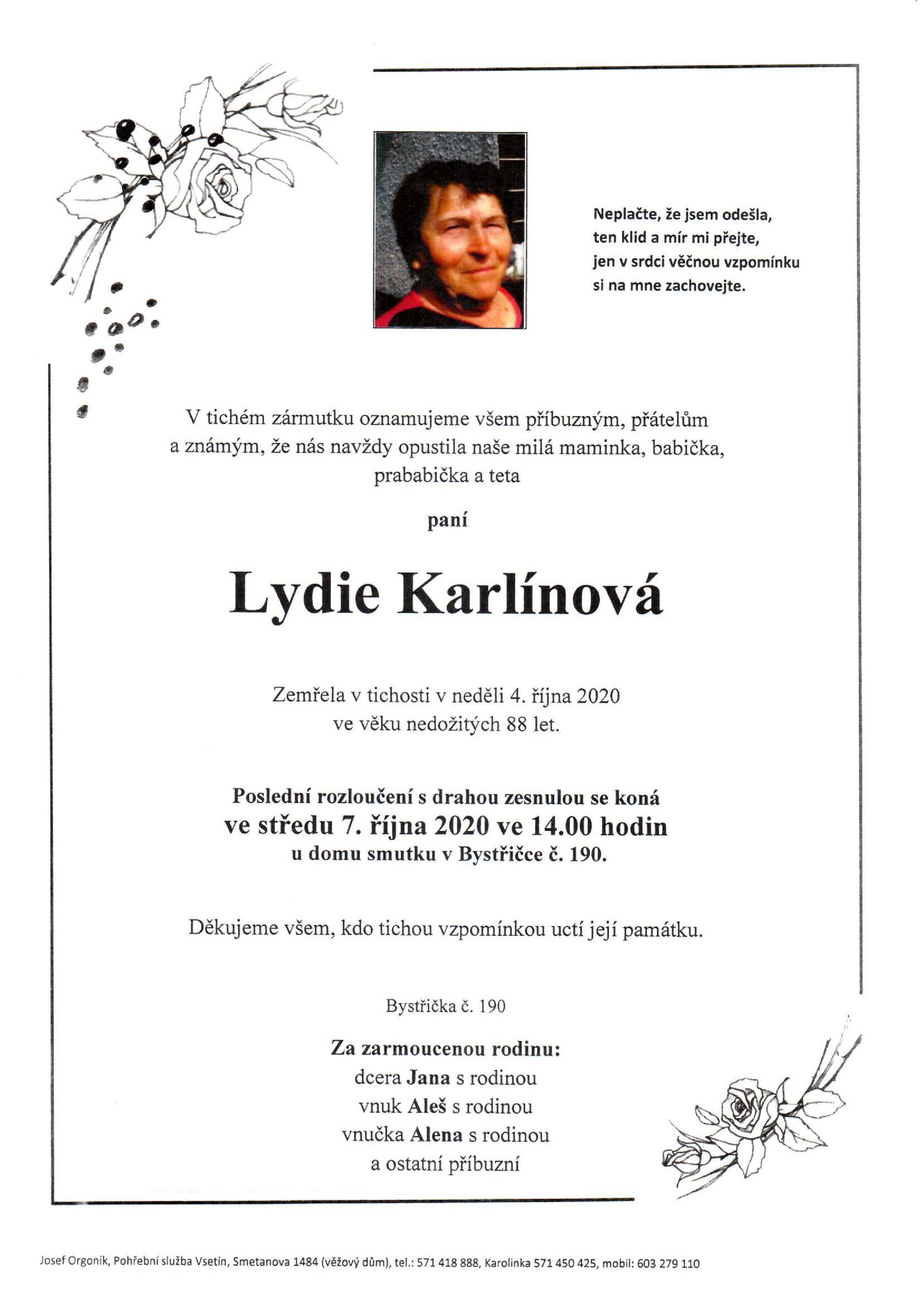 Lydie Karlínová