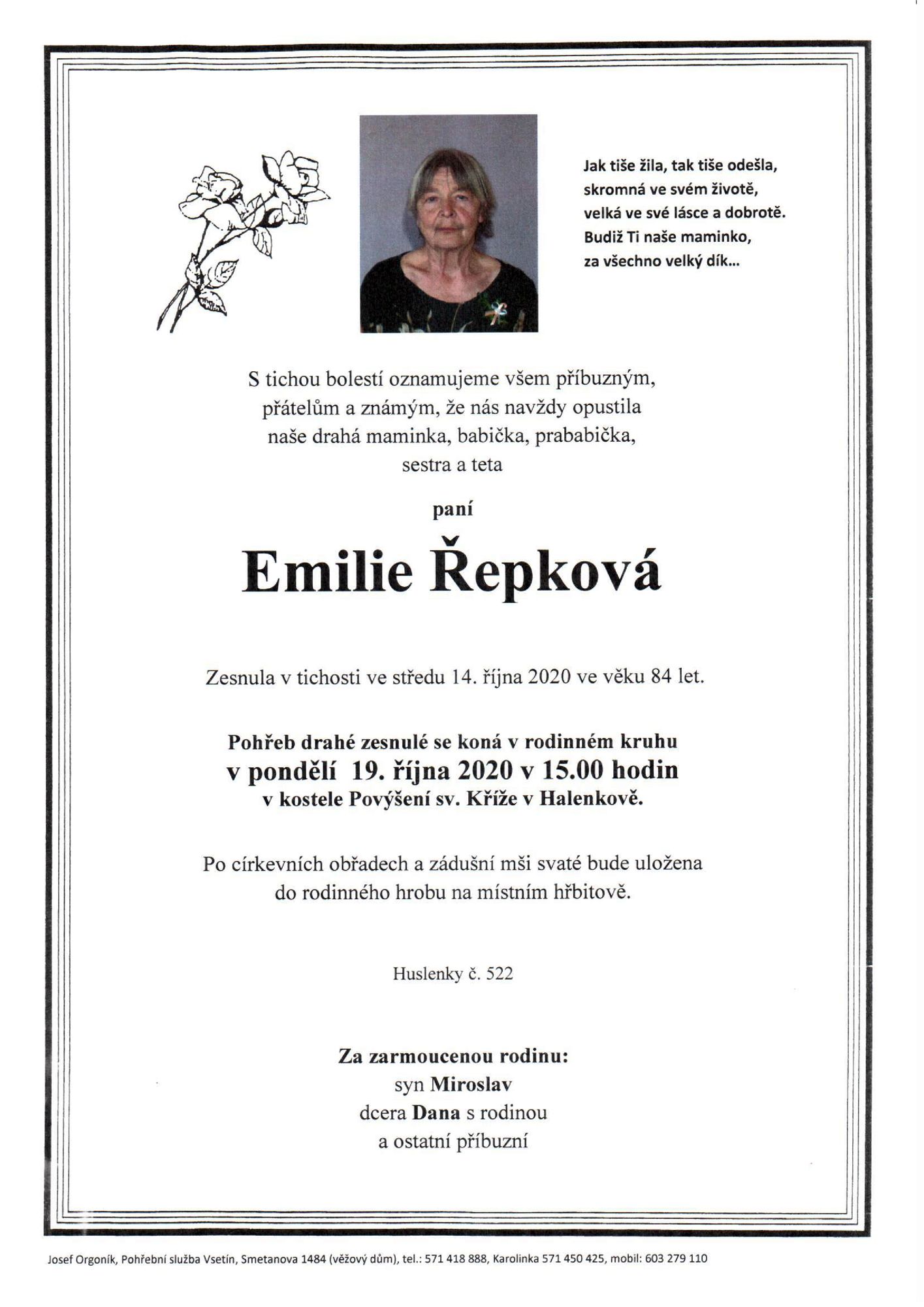 Emilie Řepková