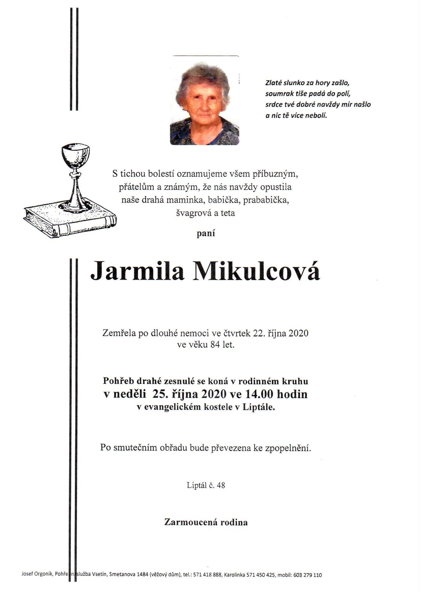 Jarmila Mikulcová