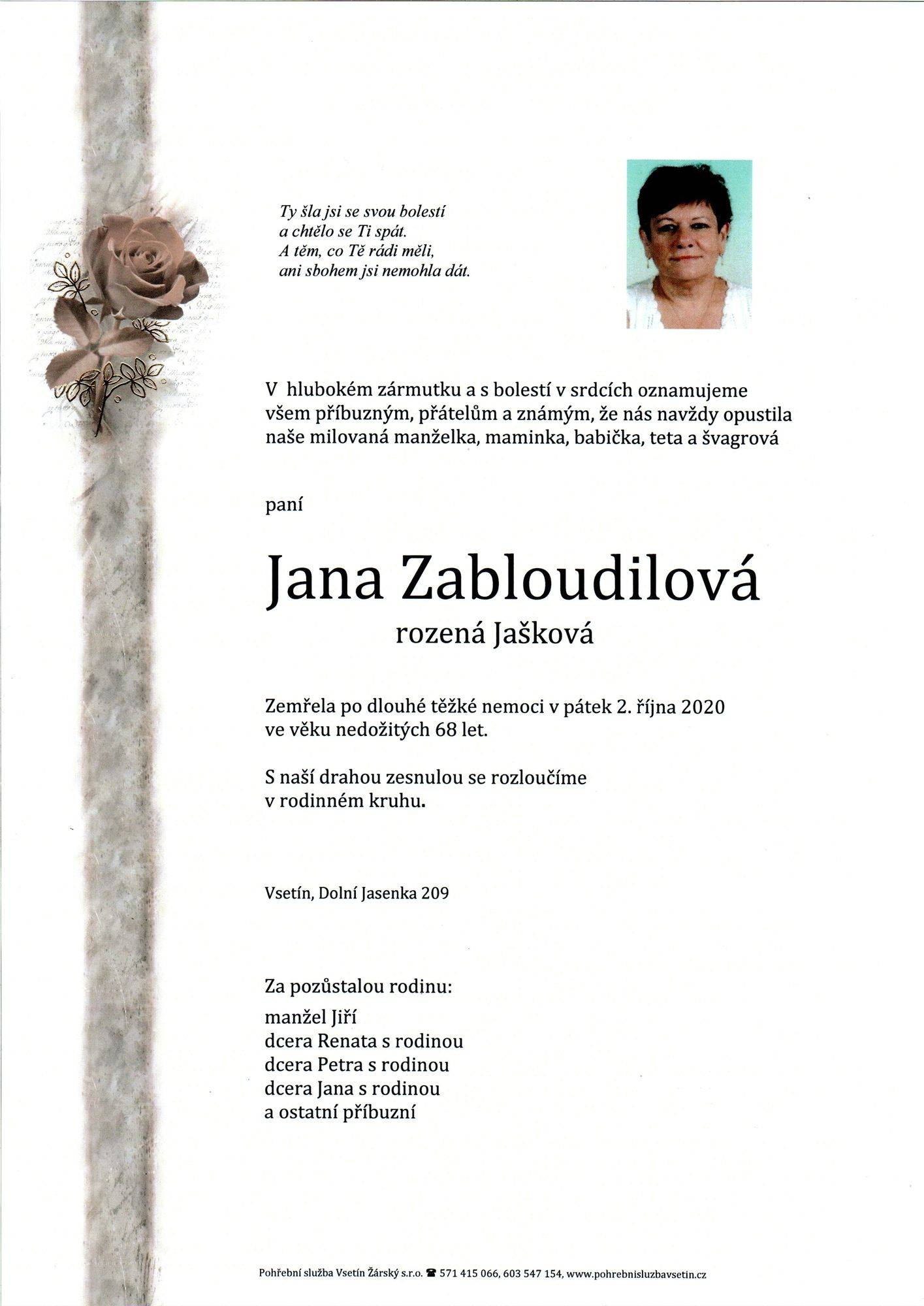 Jana Zabloudilová