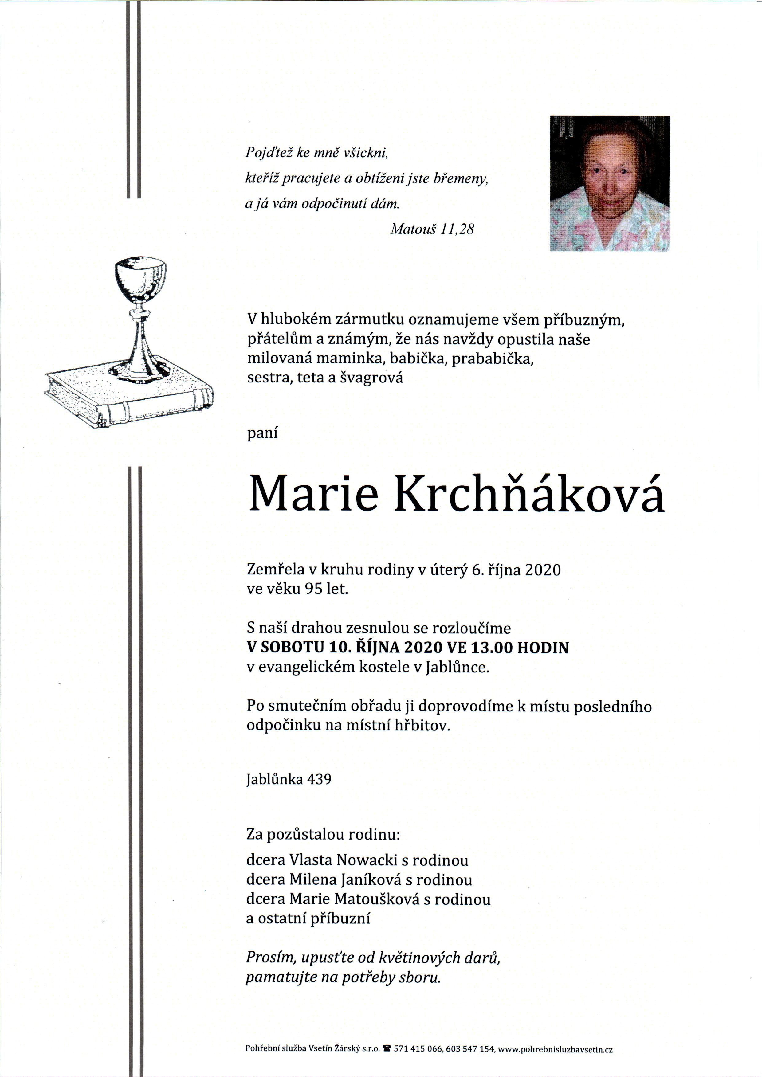 Marie Krchňáková