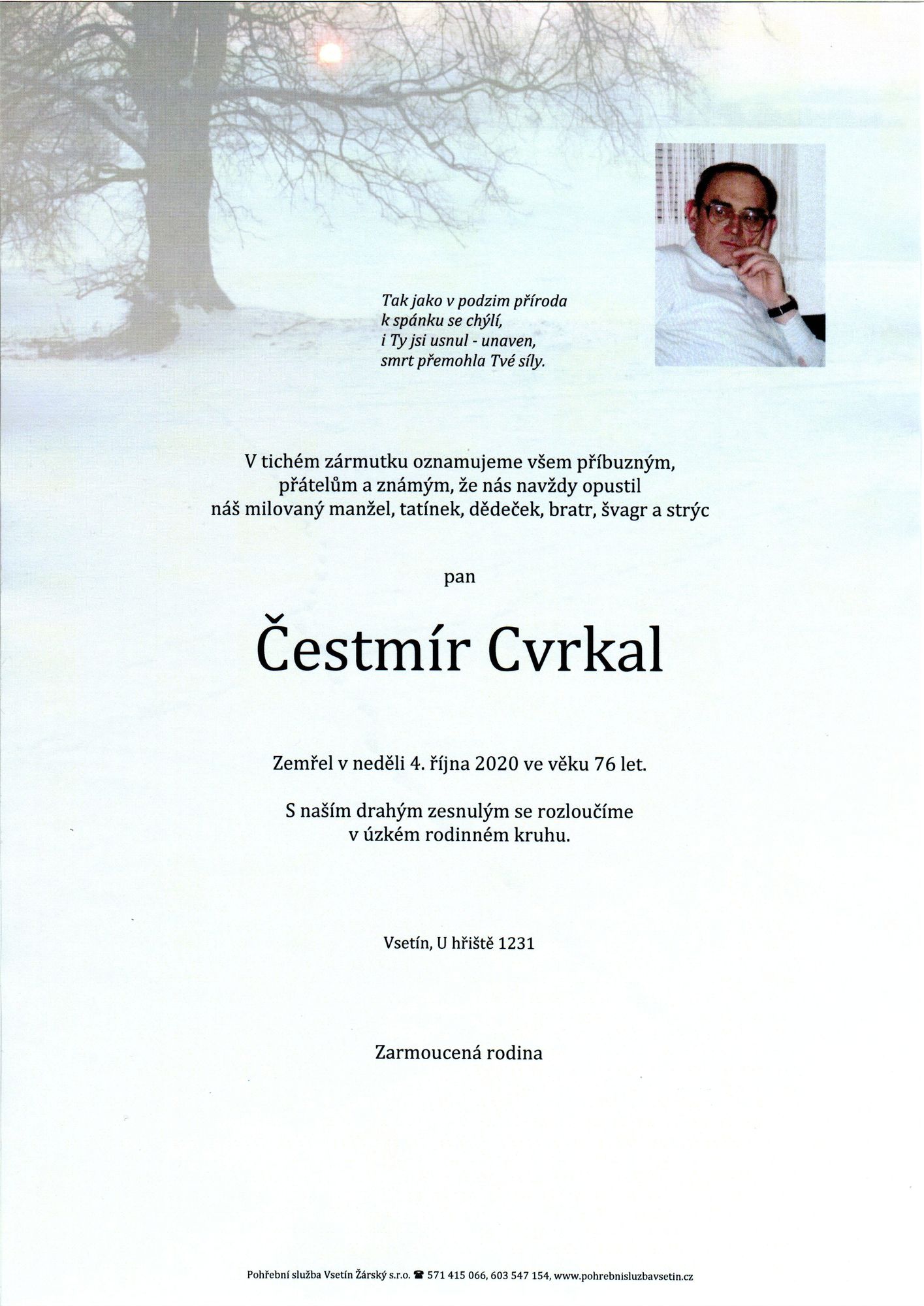 Čestmír Cvrkal
